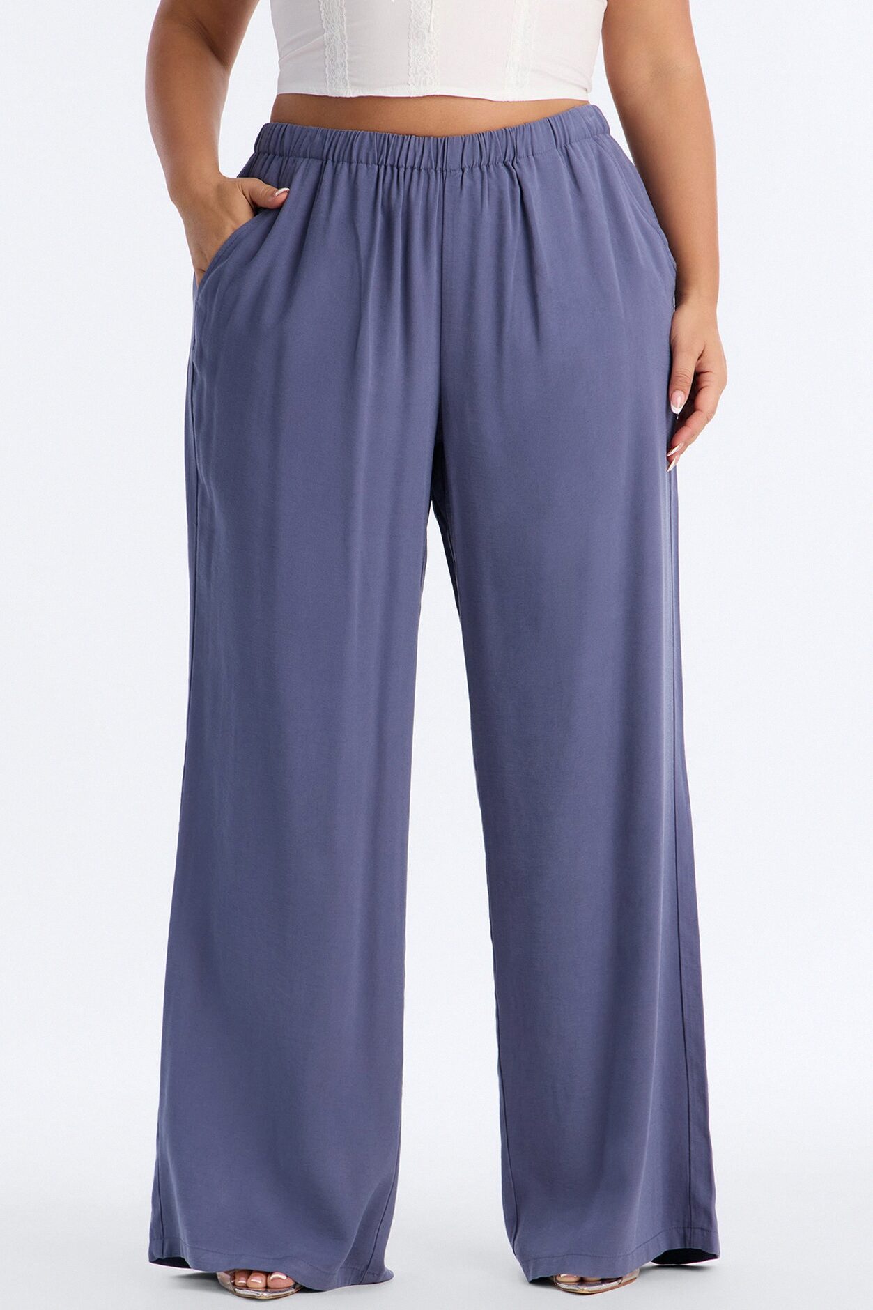 Coffee Break Straight Leg Pant 33″ - Navy