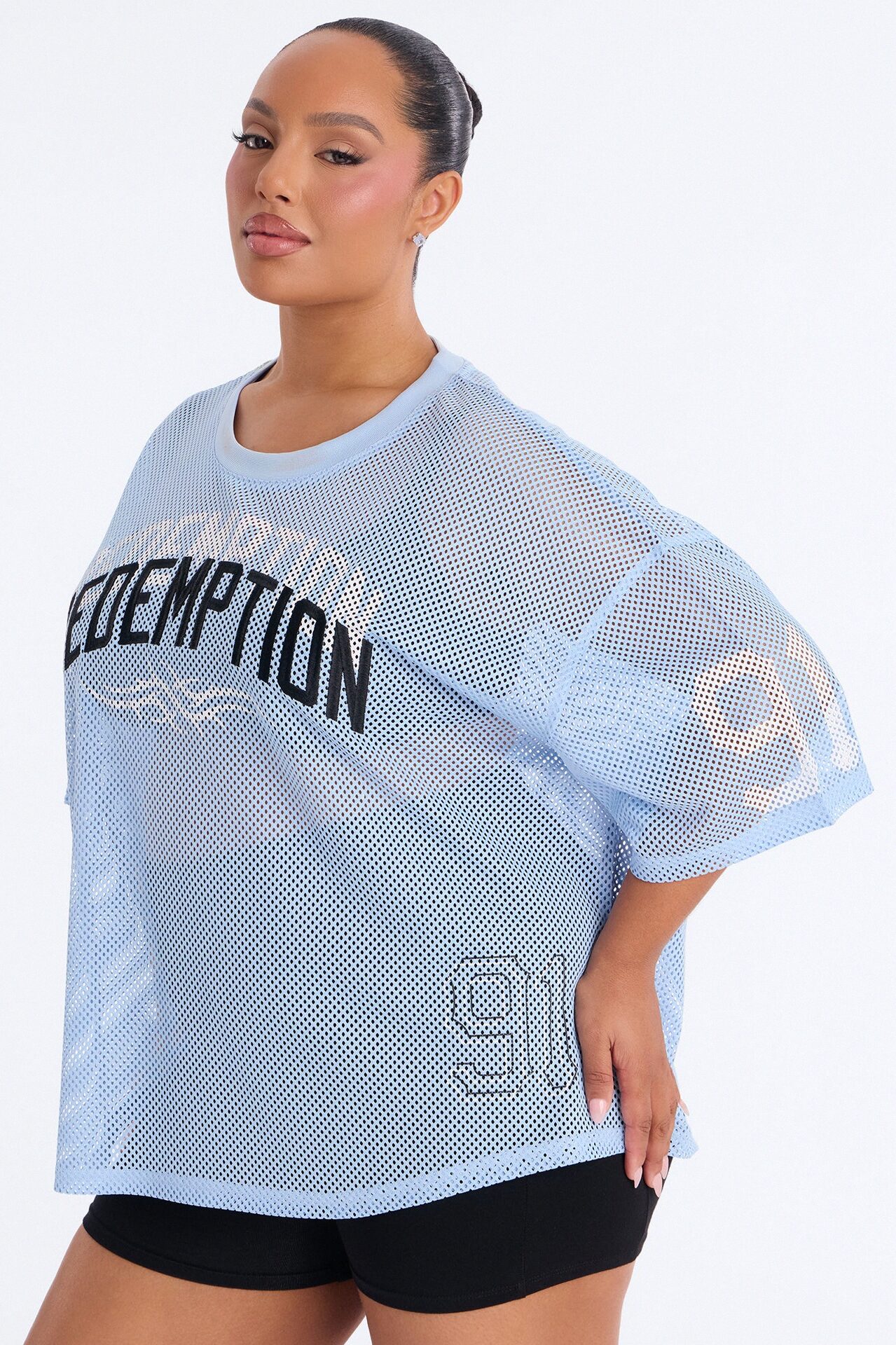 Redemption 91 Open Mesh Jersey - Light Blue