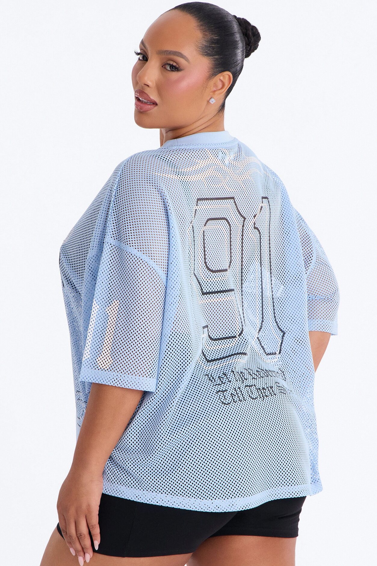 Redemption 91 Open Mesh Jersey - Light Blue