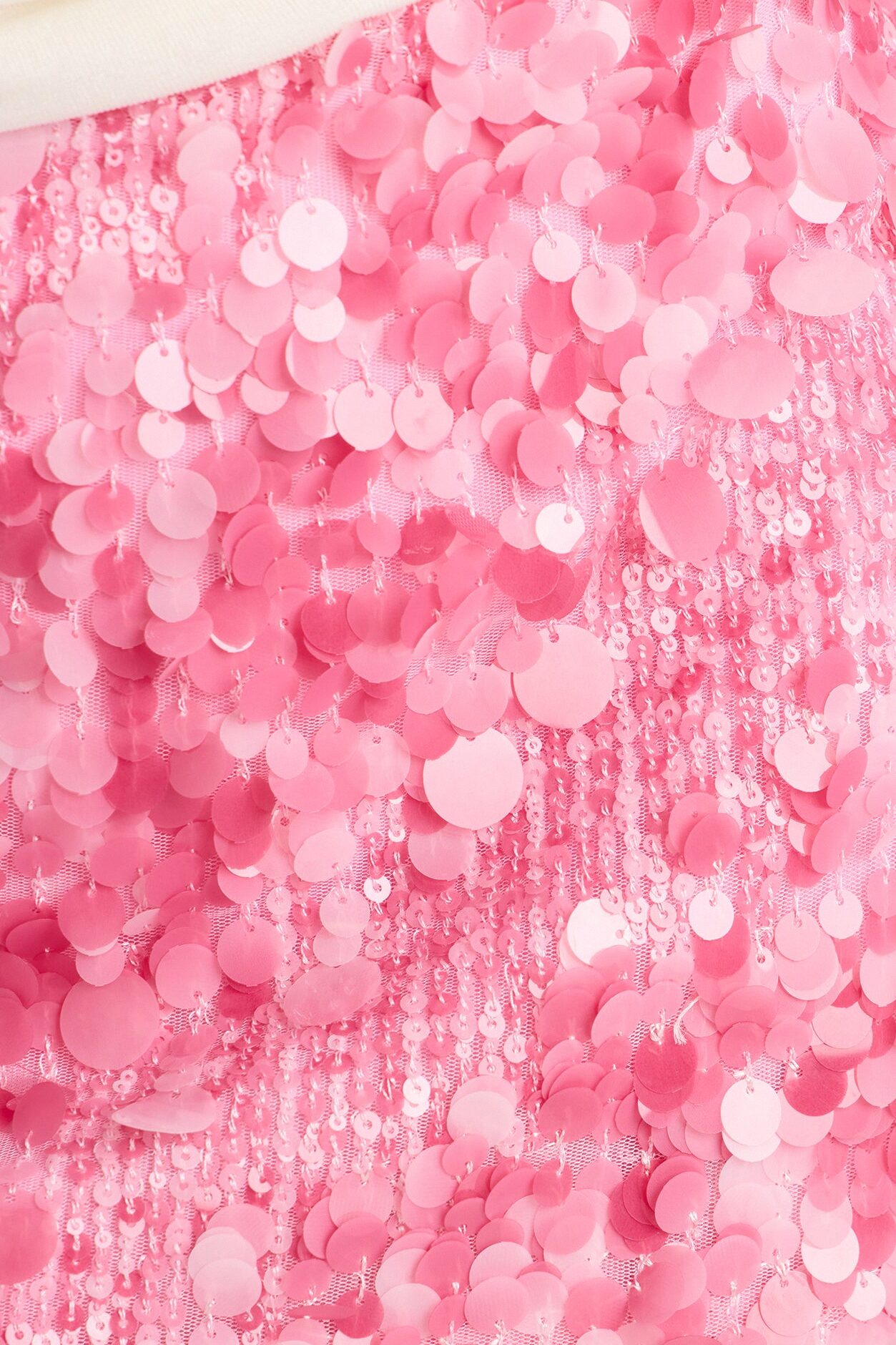 Ariel Micro Mini Sequin Skort - Pink