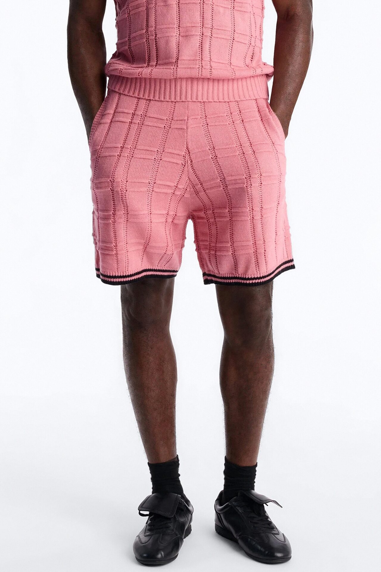 Relaxed Riviera Knit Short - Pink