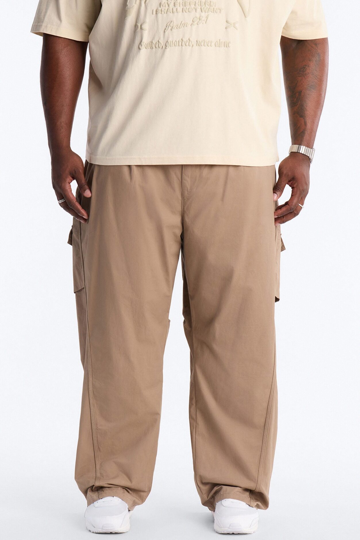 Barrel Accordion Pant - Brown