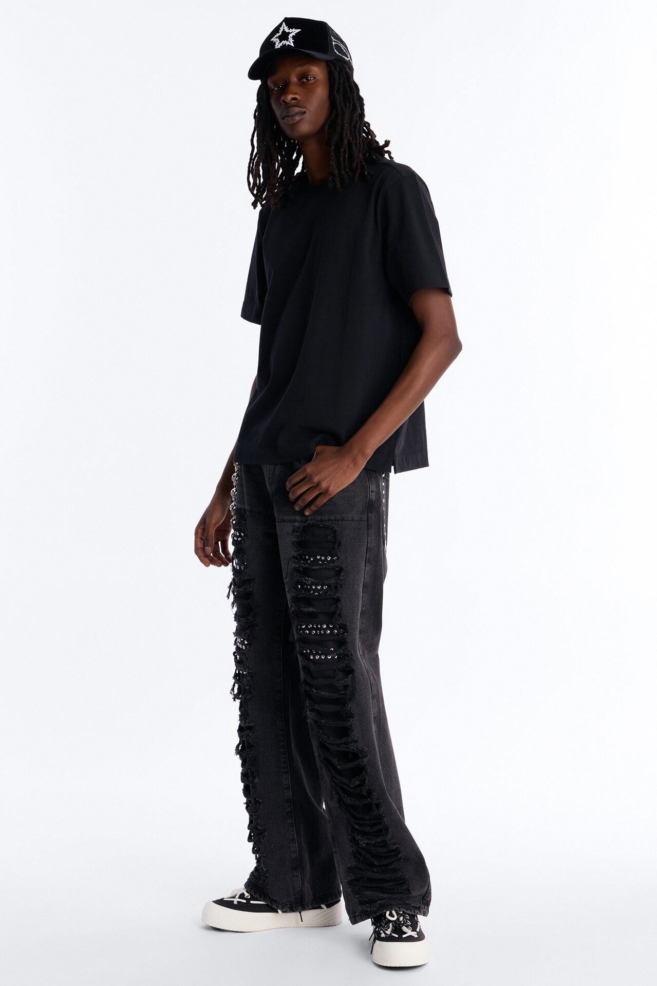 Boxy Soft Washed 250 GSM Tee - Black Wash