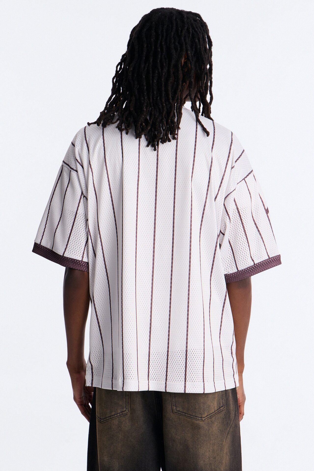 Jersey Fit Tokyo V-Neck Shirt - White