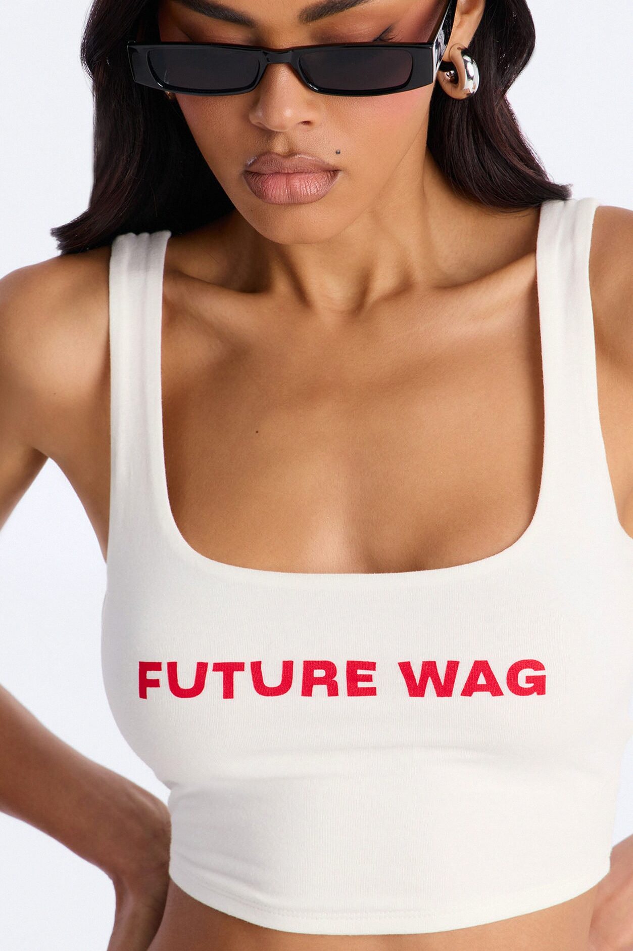 Future WAG Tank Top - White