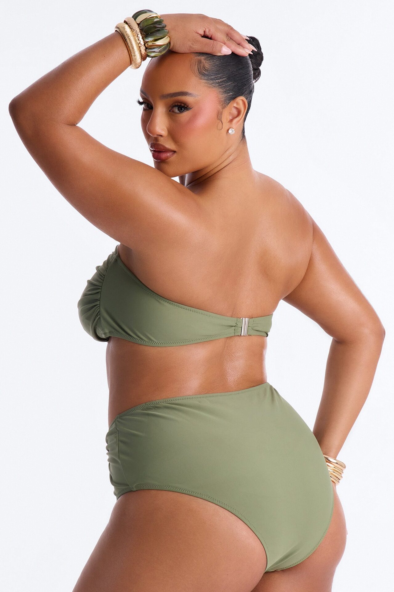 Ocean Trance 2 Piece Bikini Set - Sage