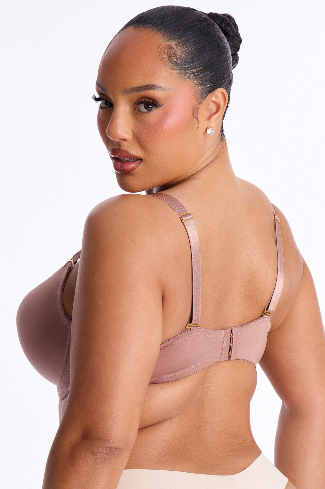I Got You Push Up Tshirt Bra - Mocha