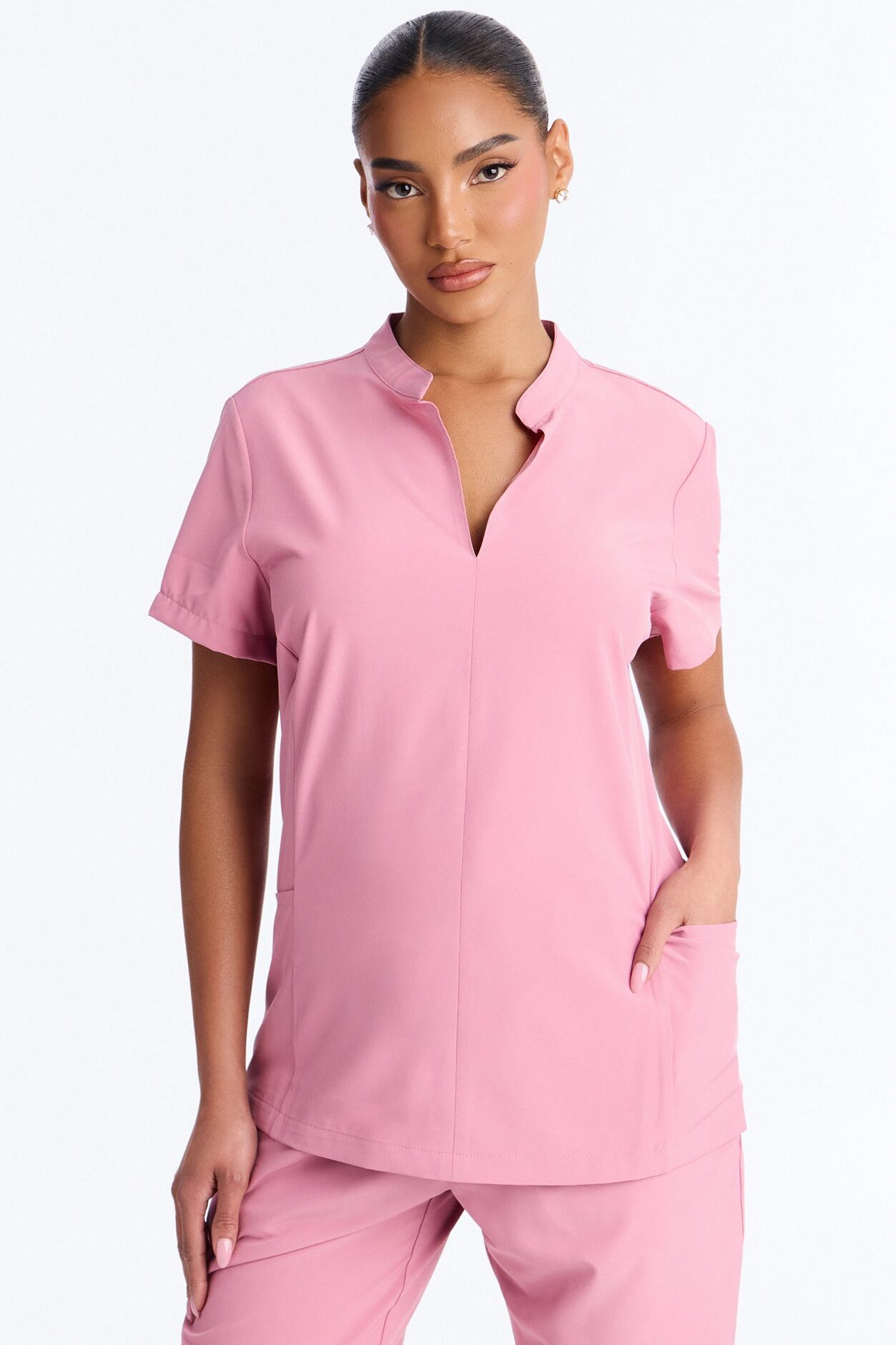Keep It Professional Scrub Set - Mauve