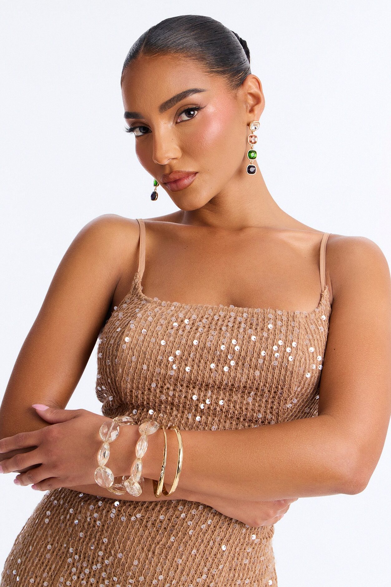 Own The Night 4 Piece Bracelet Set - Gold
