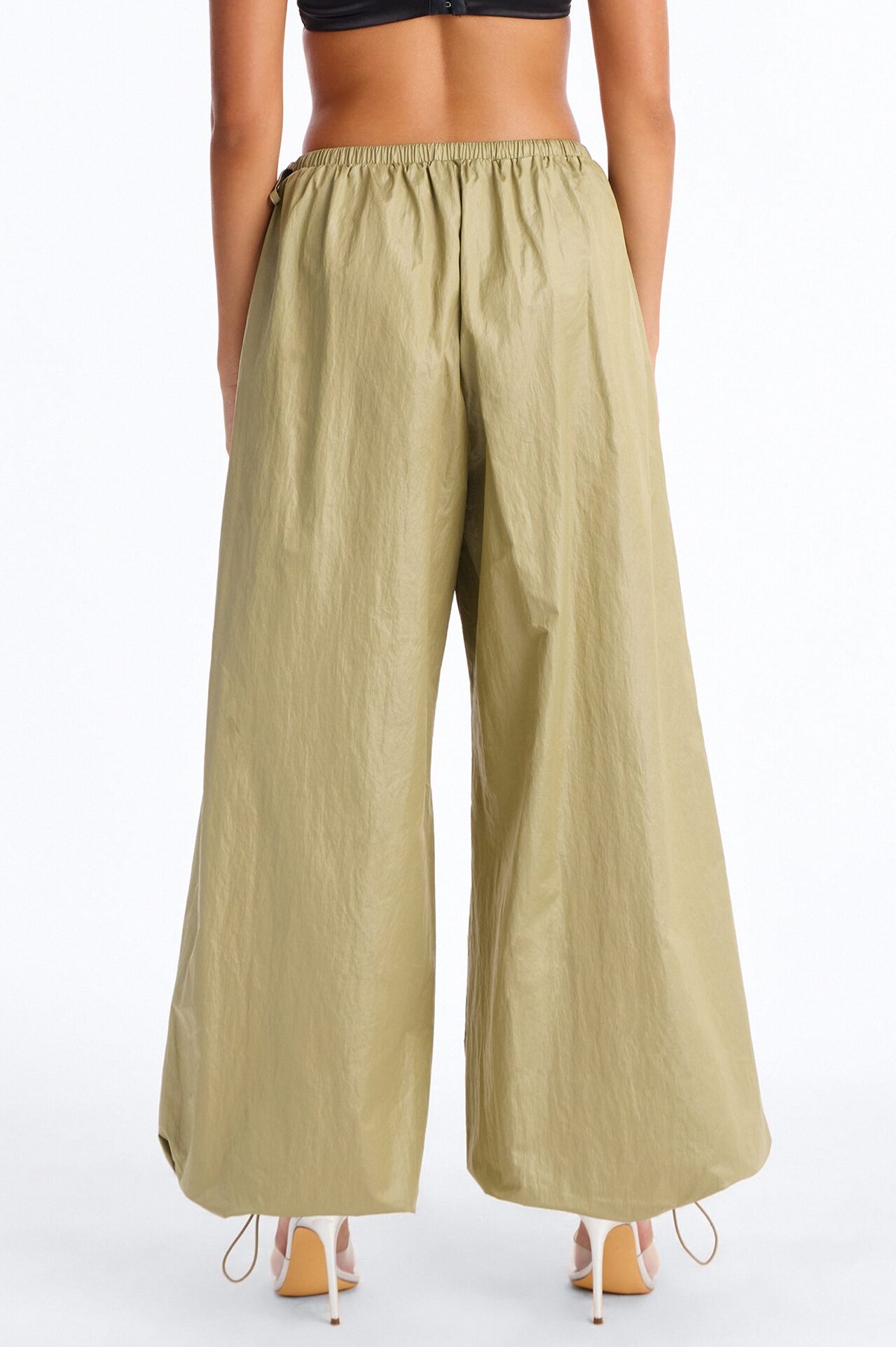 Stardust Nylon Balloon Pant - Olive