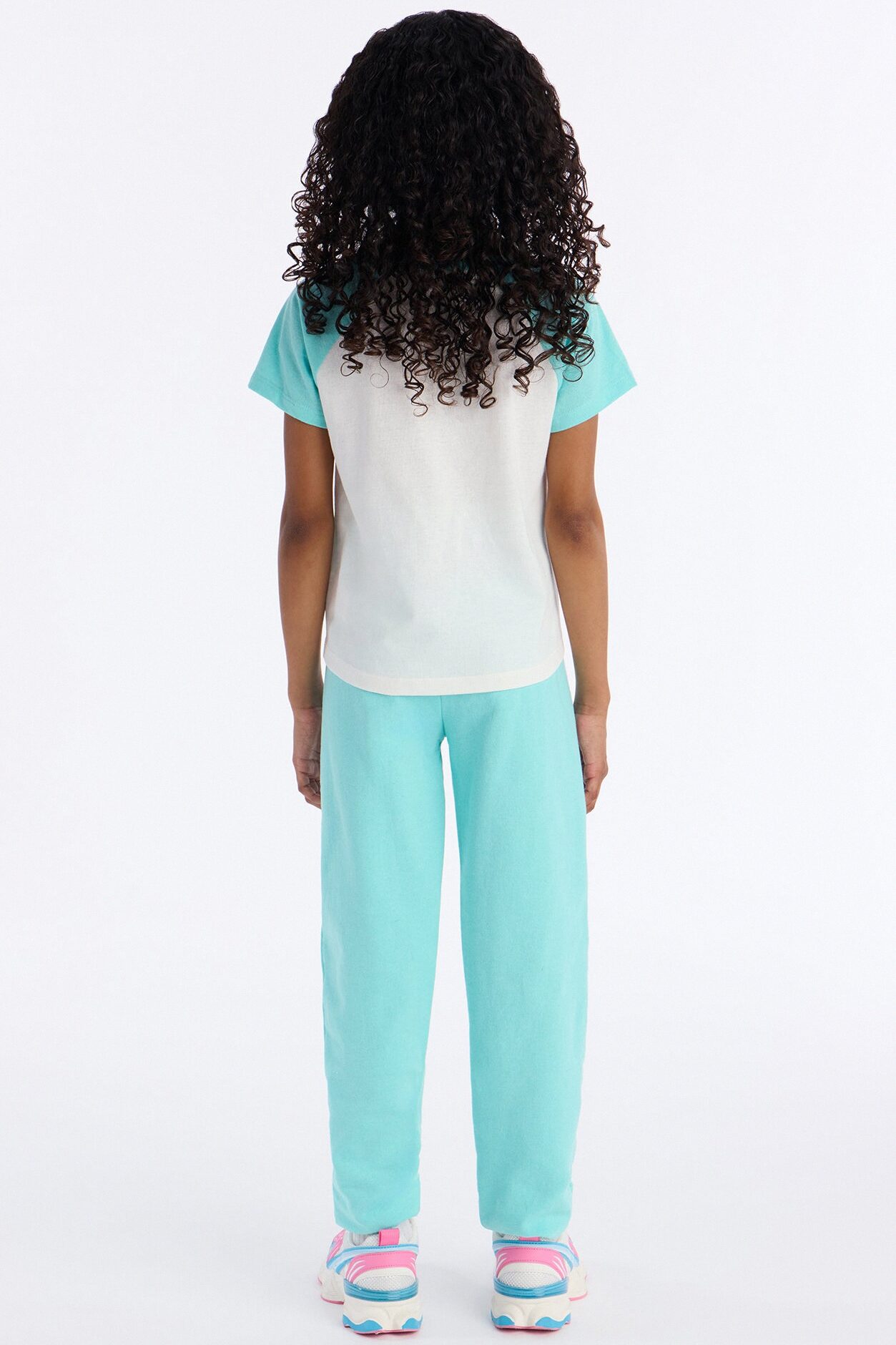 Mini New York 77 Jogger Pant Set - Blue
