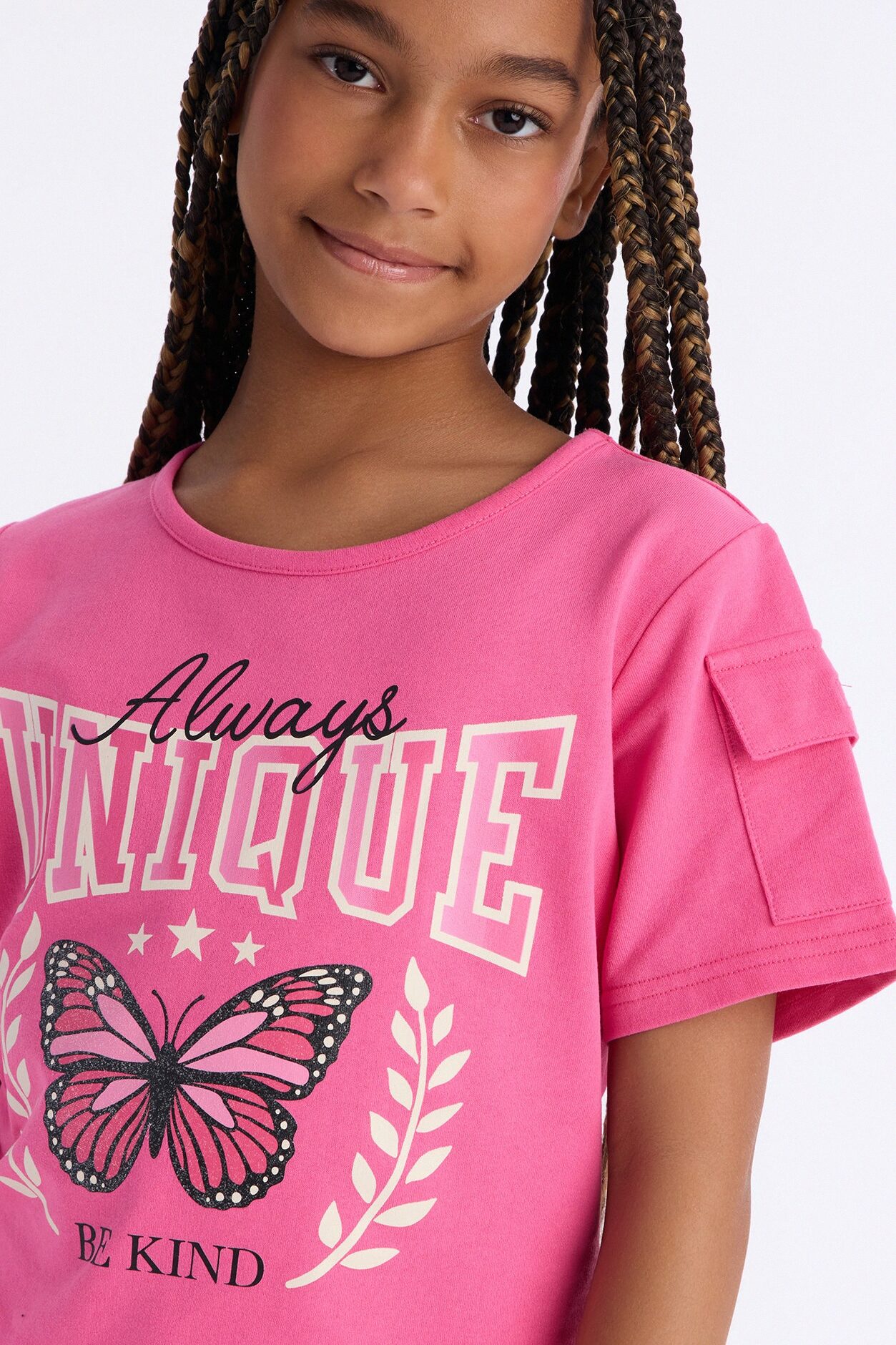 Mini Always Unique Short Set - Rose