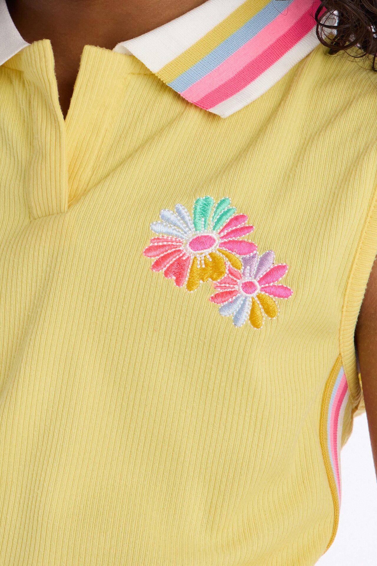 Mini Effortlessly Fly Skort Set - Yellow