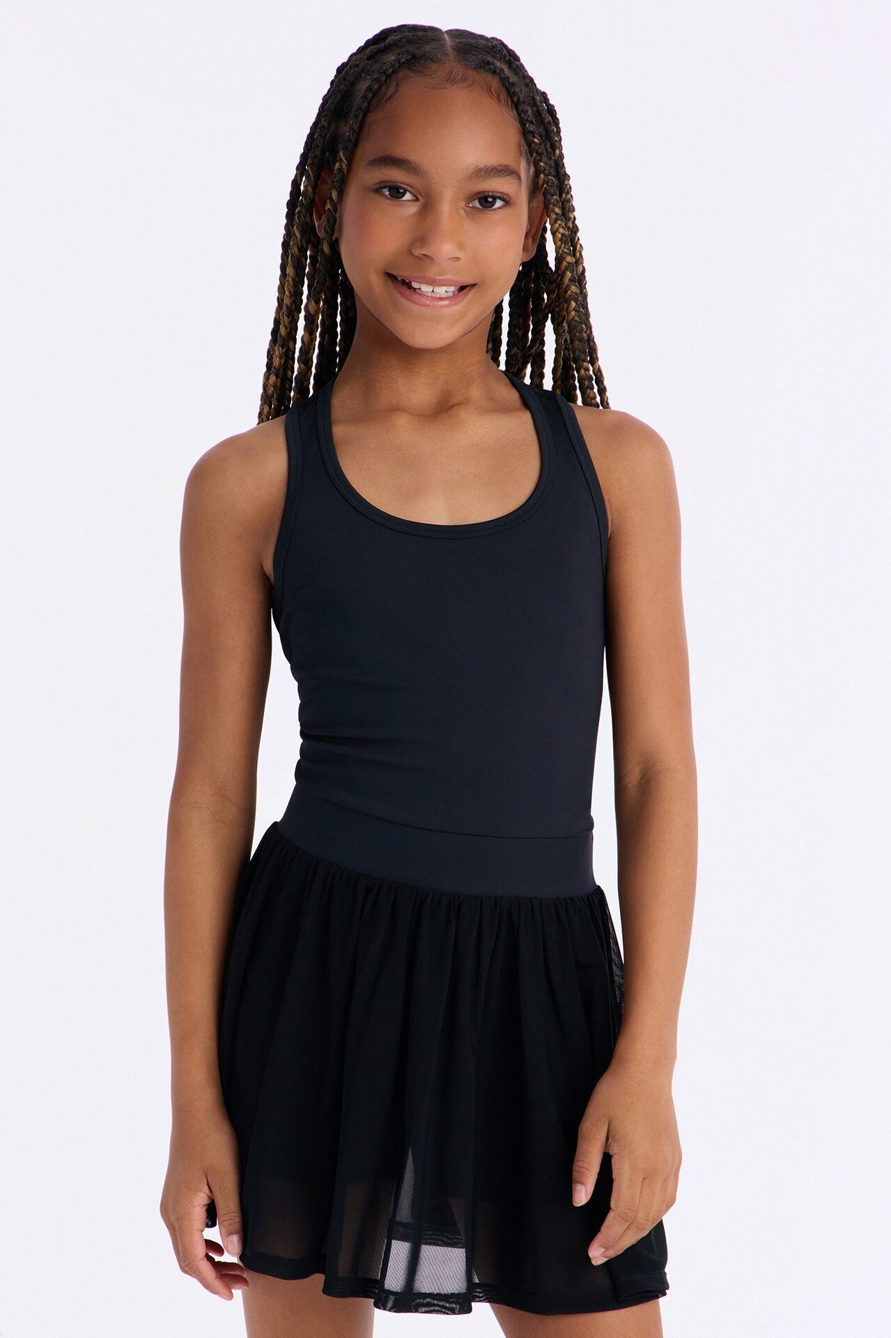 Mini Tennis Babe Elevate Active Dress - Black