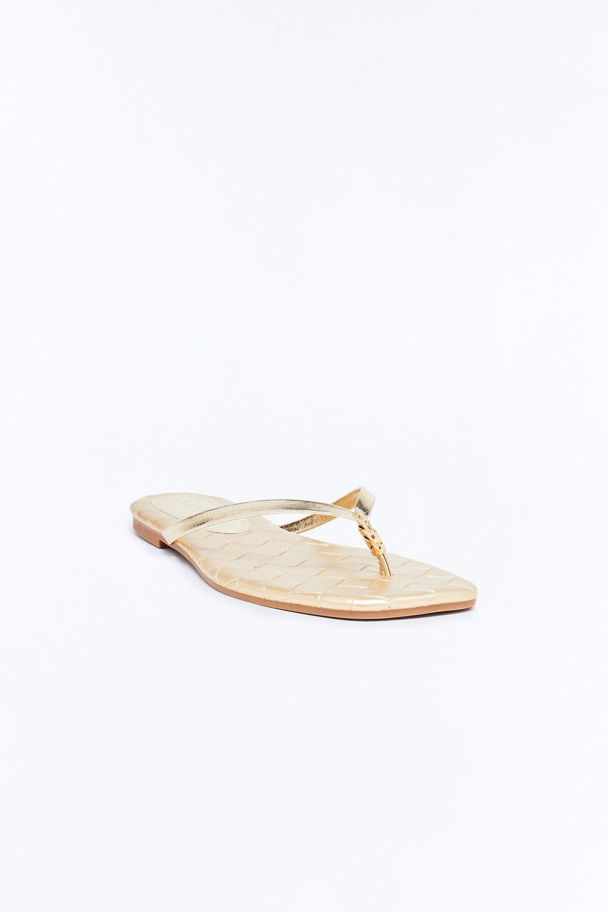 Seneca Flip Flops - Gold