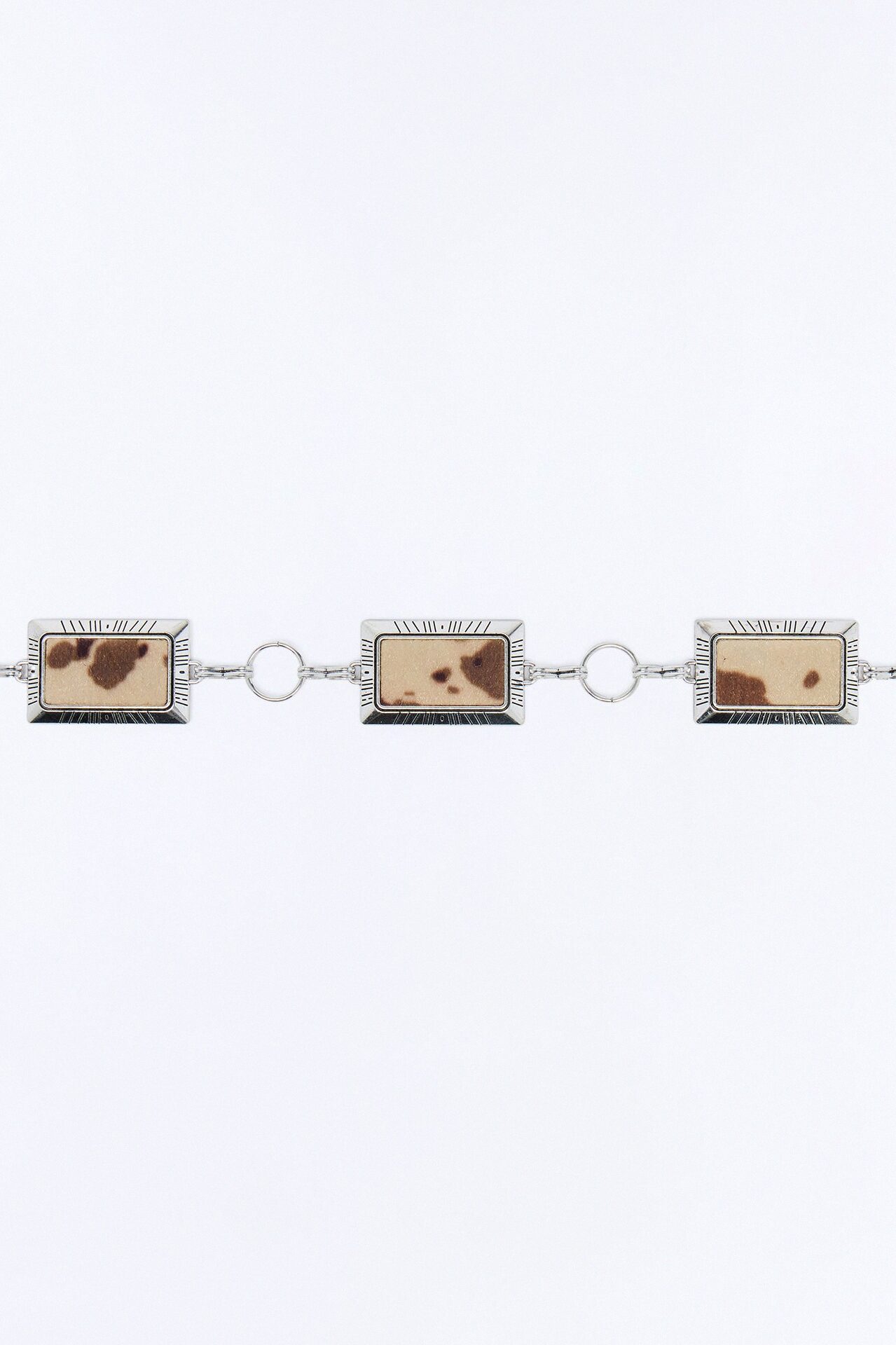 Riding In Style Chain Belt - Silver