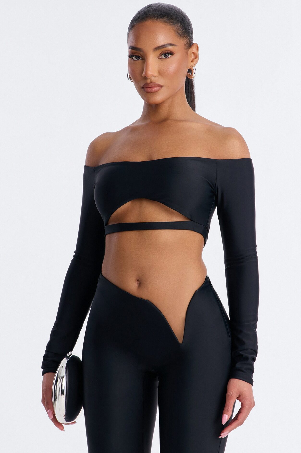 Roxy Form Double Lined Pant Set - Black