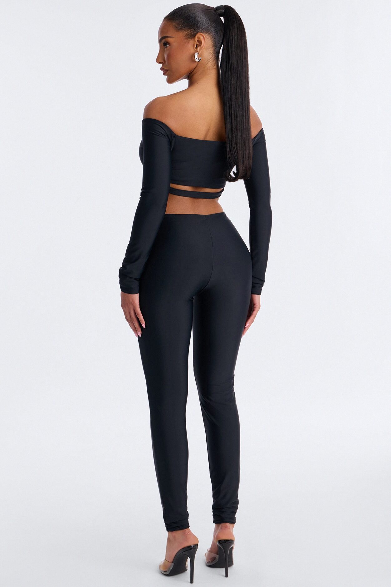 Roxy Form Double Lined Pant Set - Black