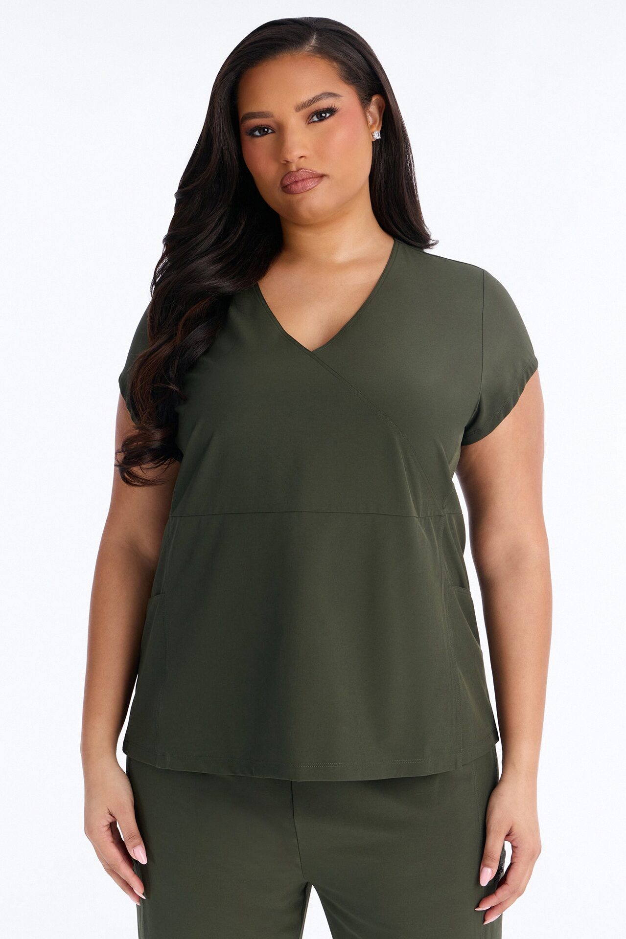 Wrap It Up Scrub Set - Olive