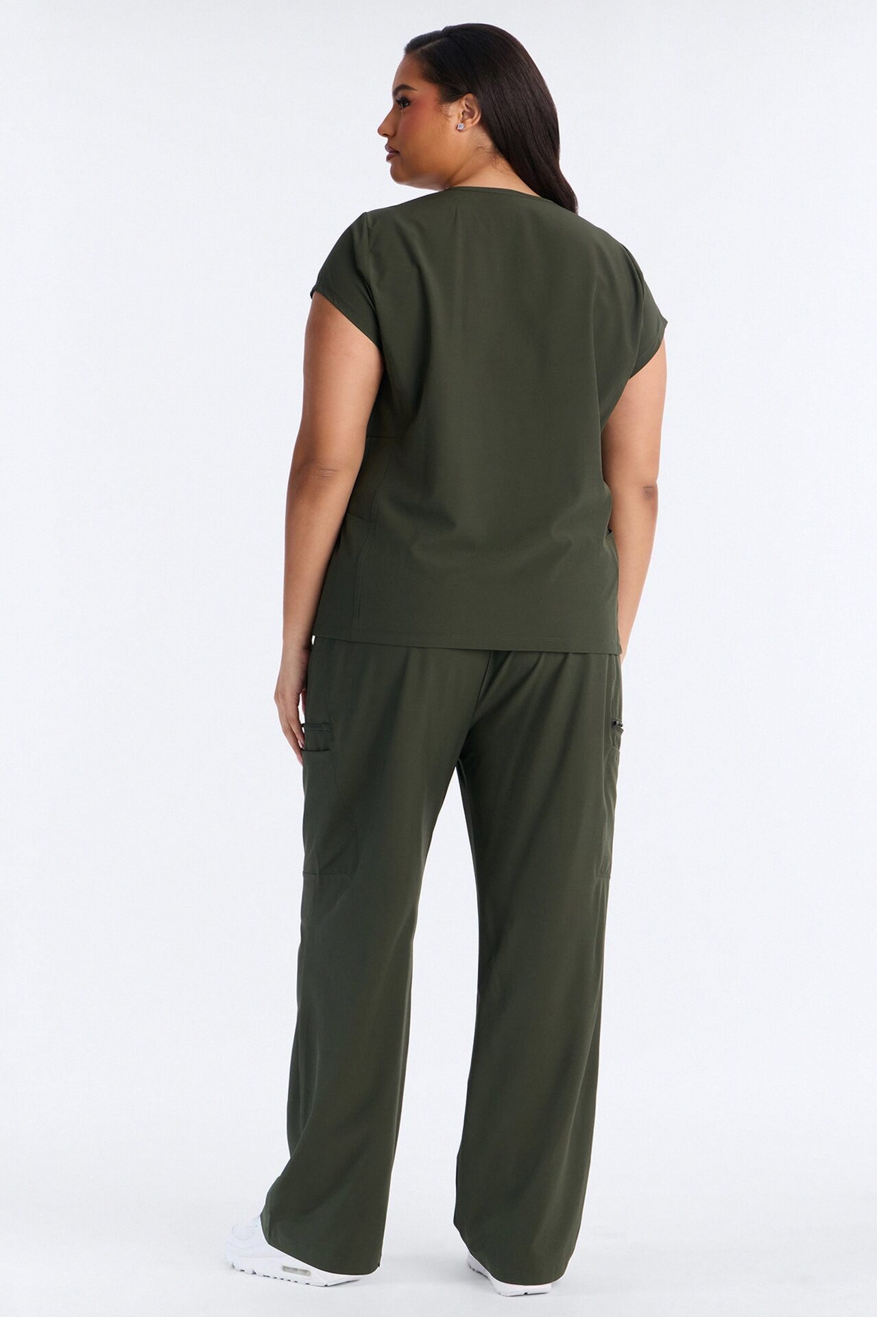 Wrap It Up Scrub Set - Olive
