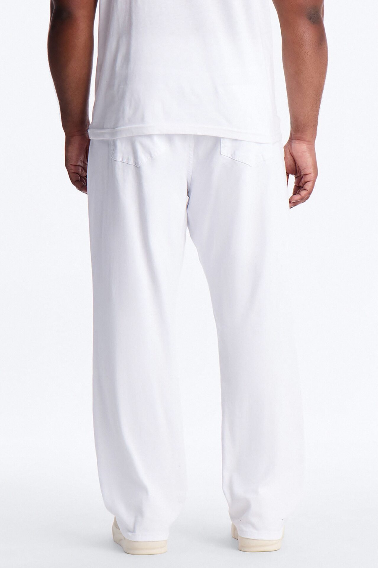 Clean Feel Straight Jean - White