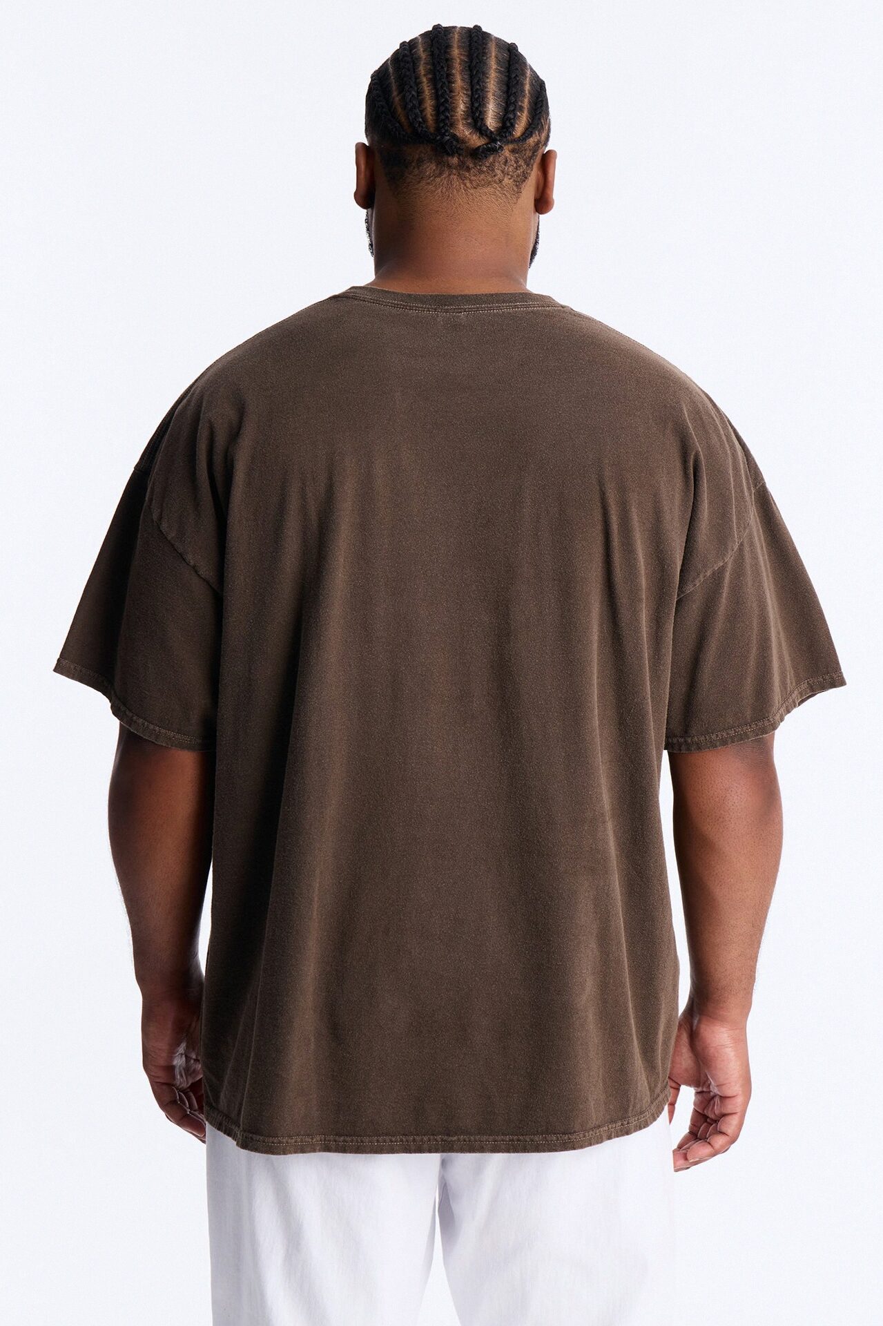 Phoenix Desert Paradise Oversized Short Sleeve Tee - Chocolate