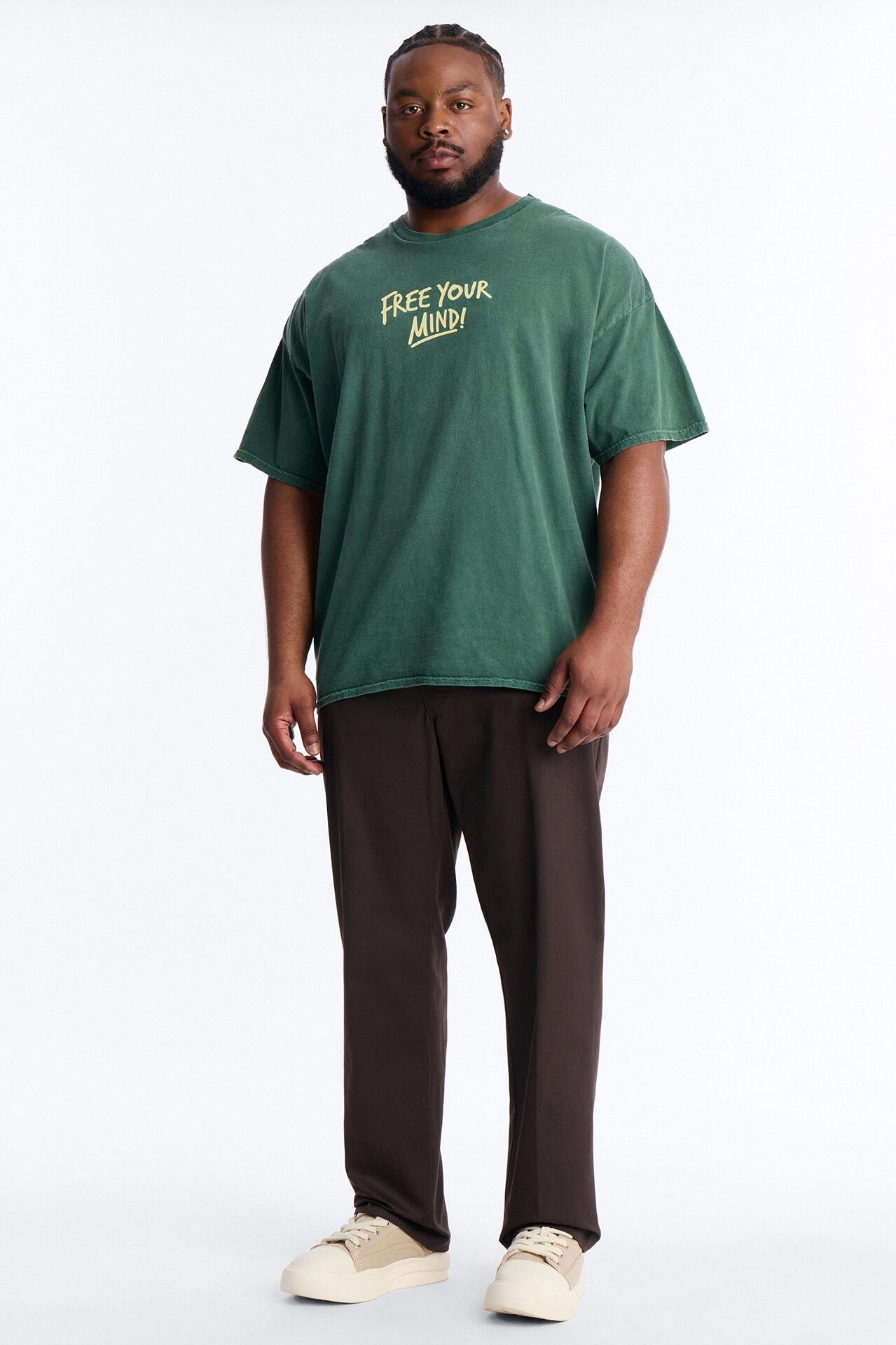 Free Your Mind And Live Short Sleeve Tee - Hunter Green