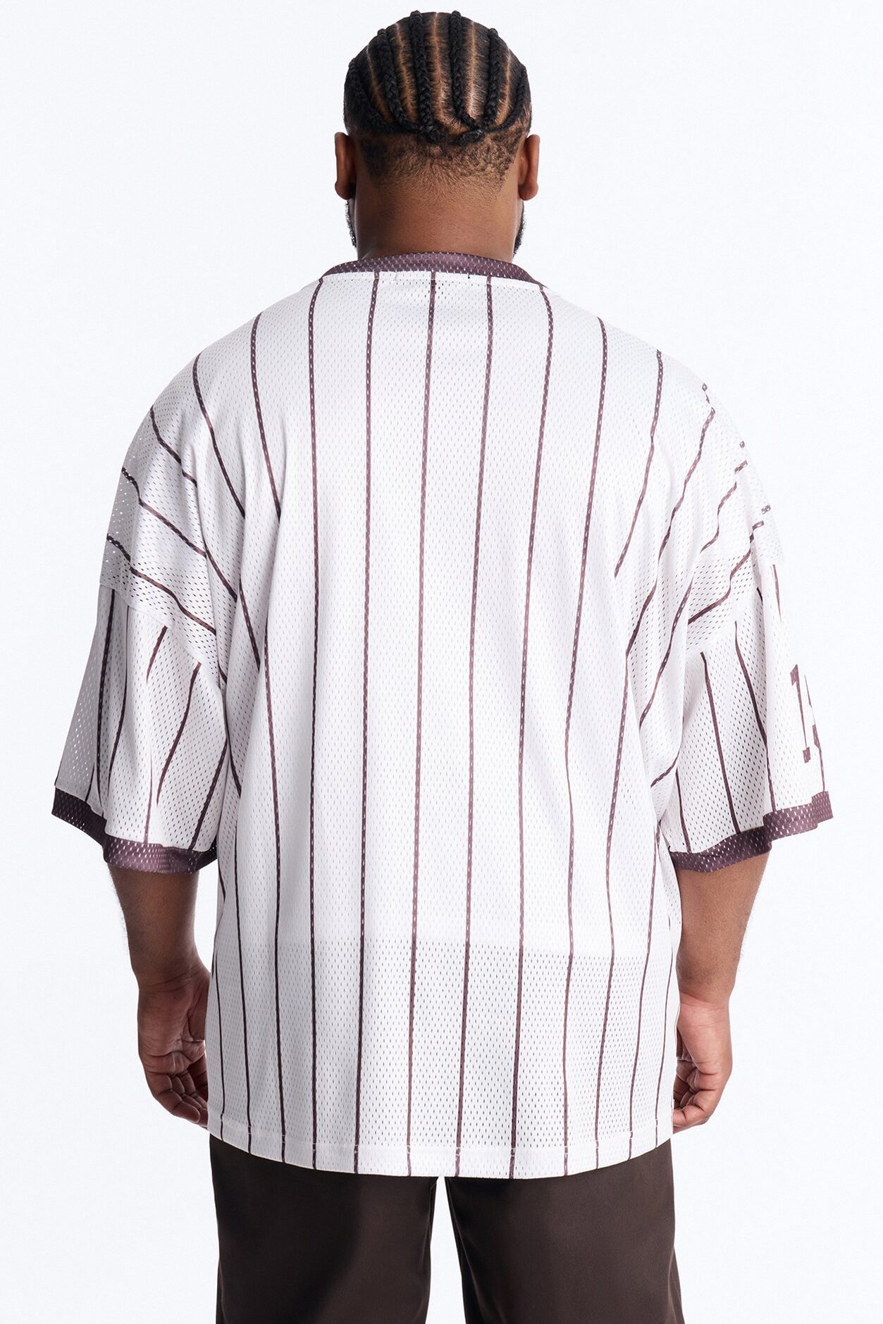 Jersey Fit Tokyo V-Neck Shirt - White