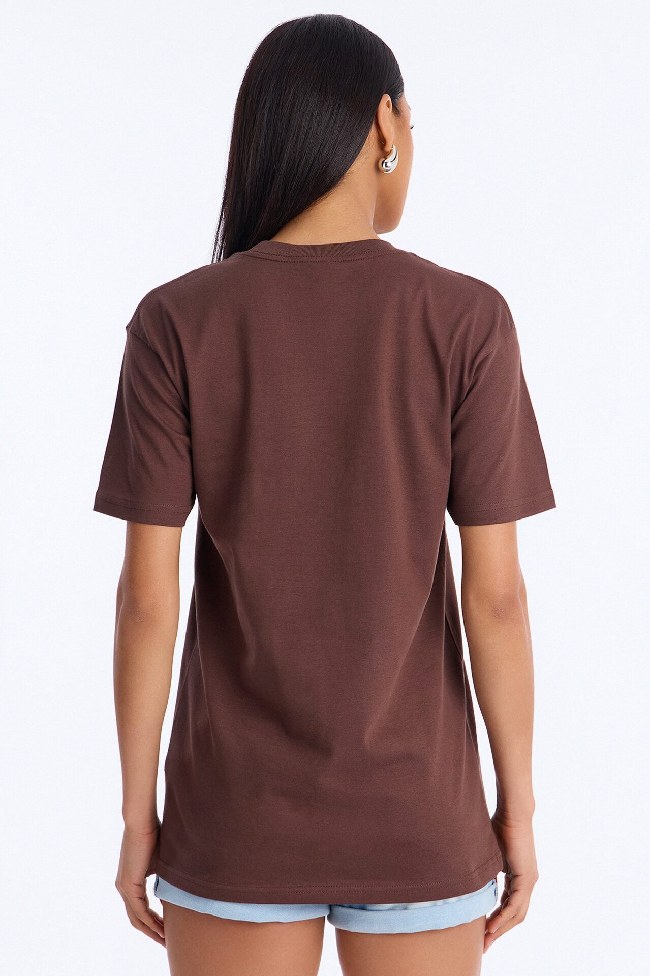Random Tuesday Oversized T Shirt - Mocha