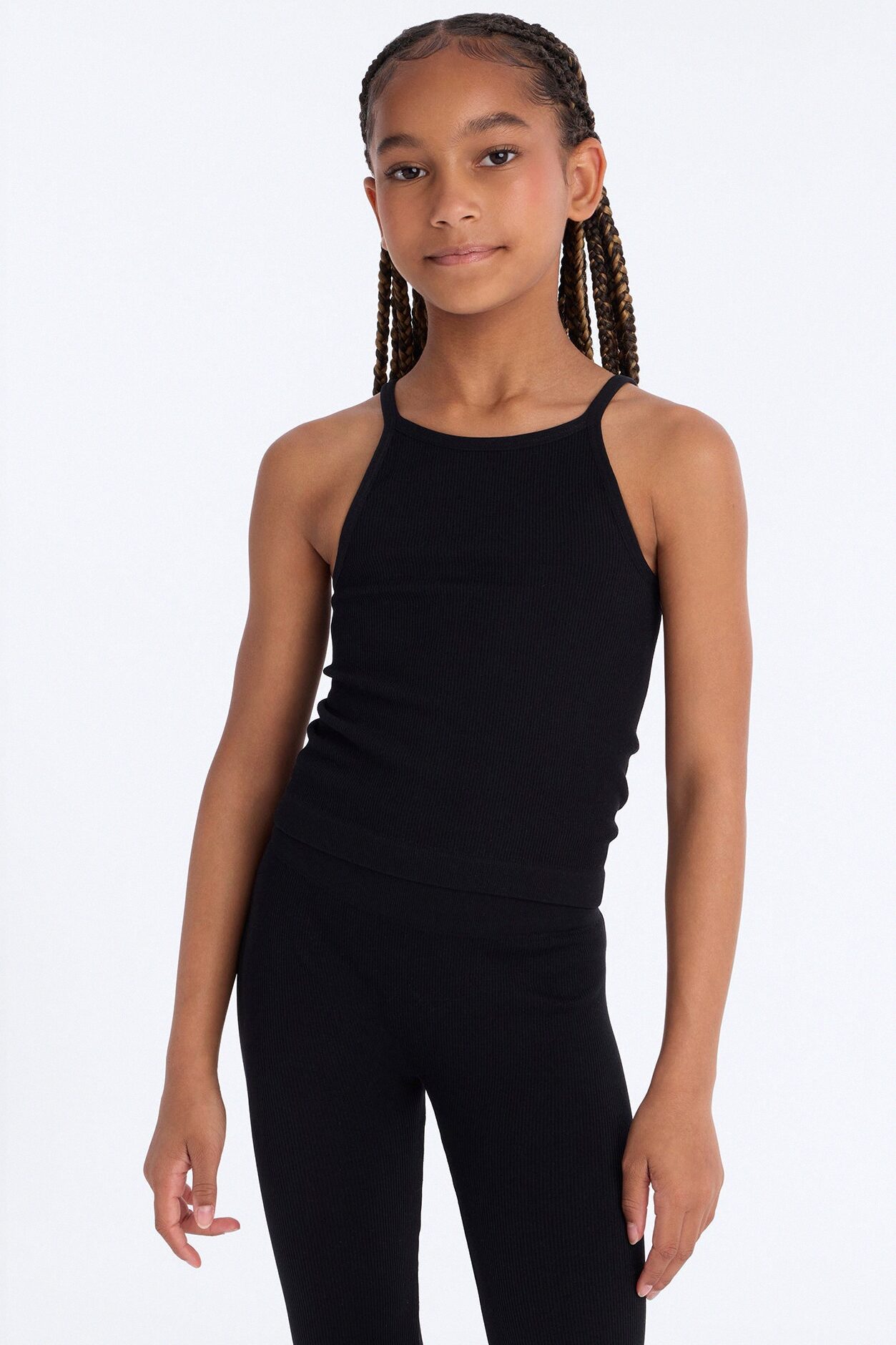 Mini Empowered Performance Seamless Legging Set - Black