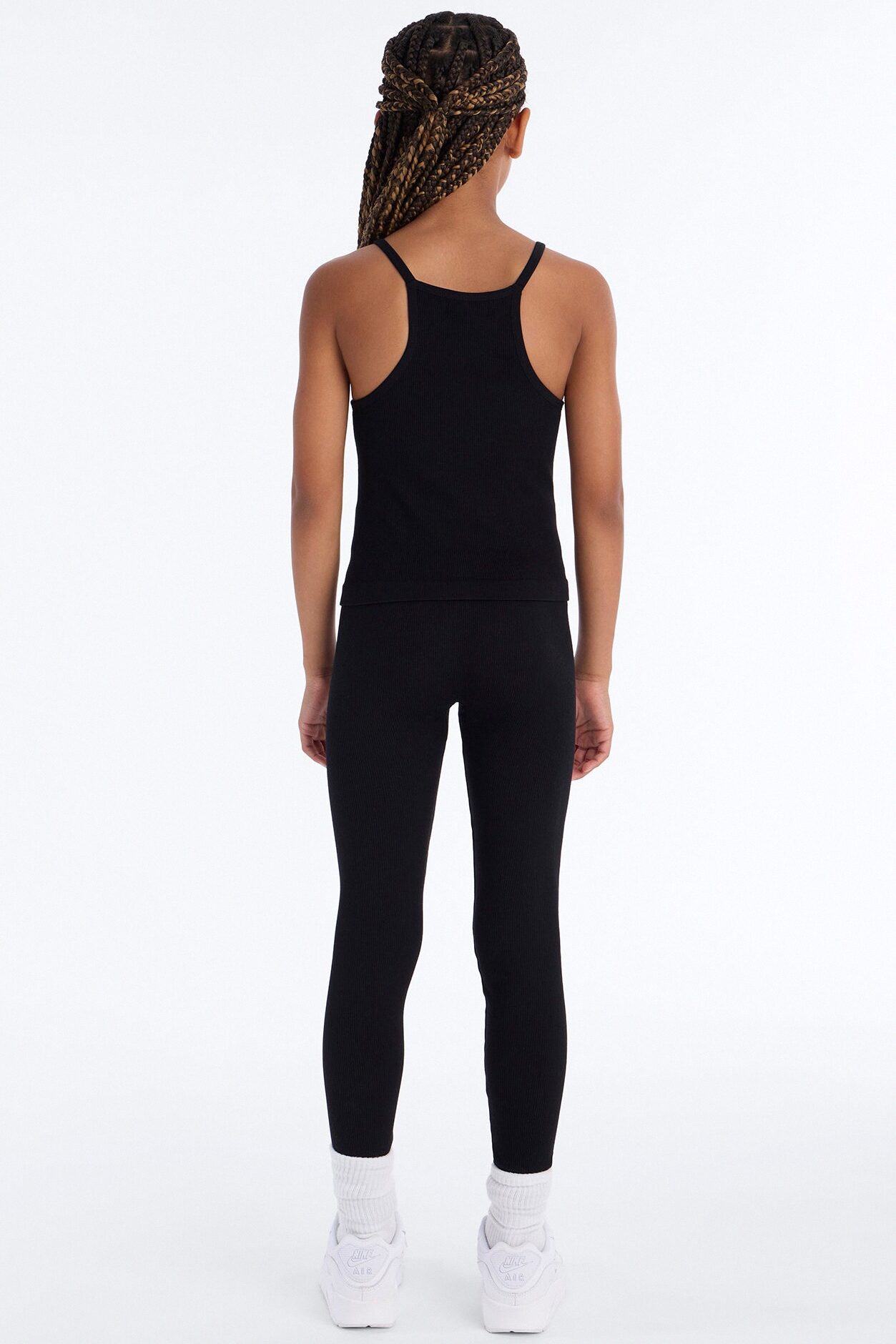 Mini Empowered Performance Seamless Legging Set - Black