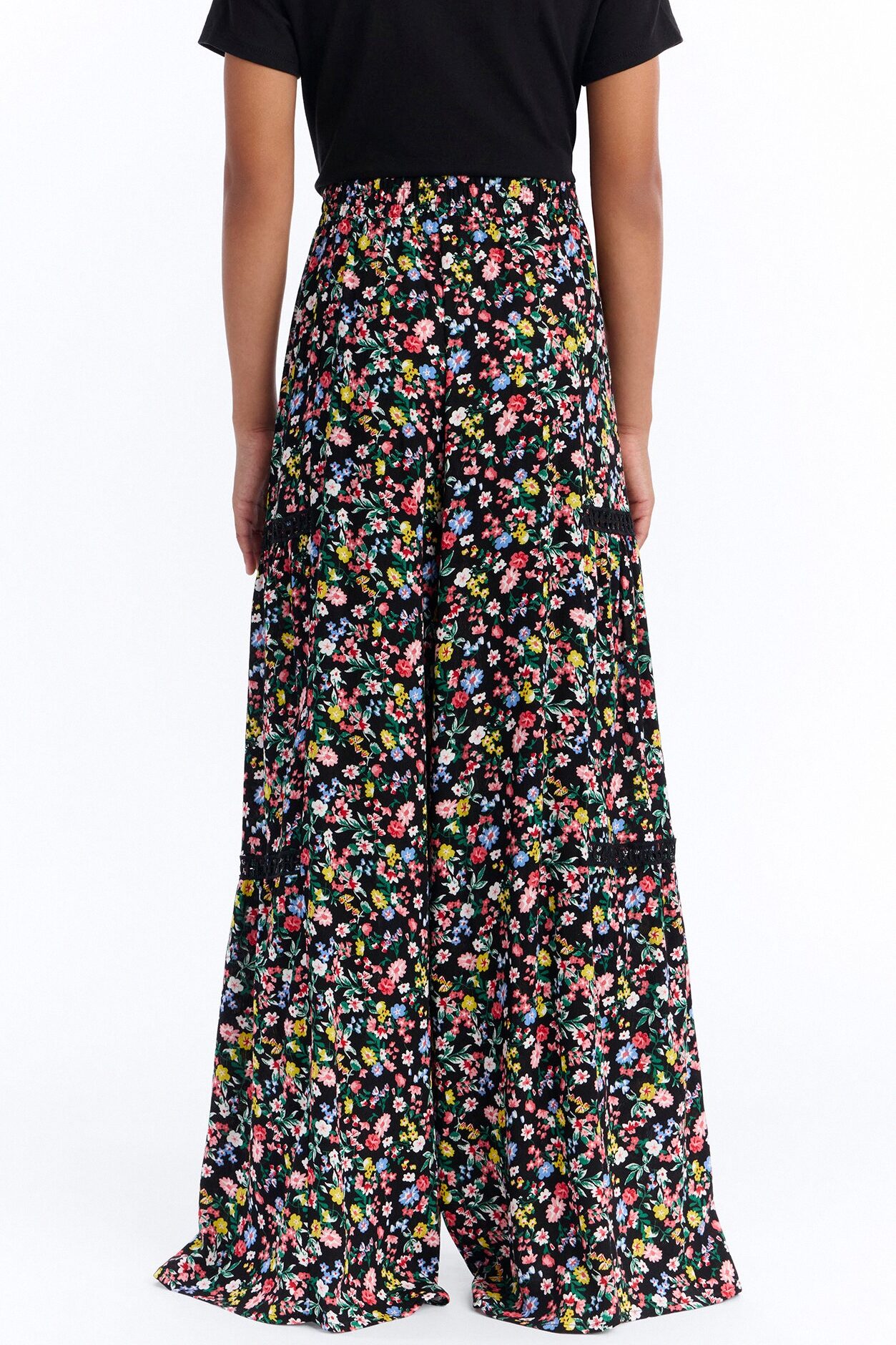 Mini Maybe Later Wide Leg Pant - Multi Color