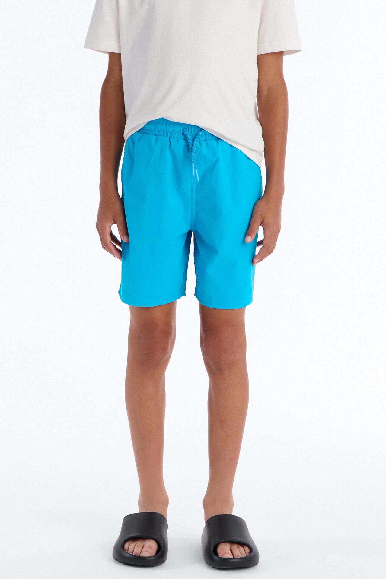 Mini Montez stretch swim trunk - Blue