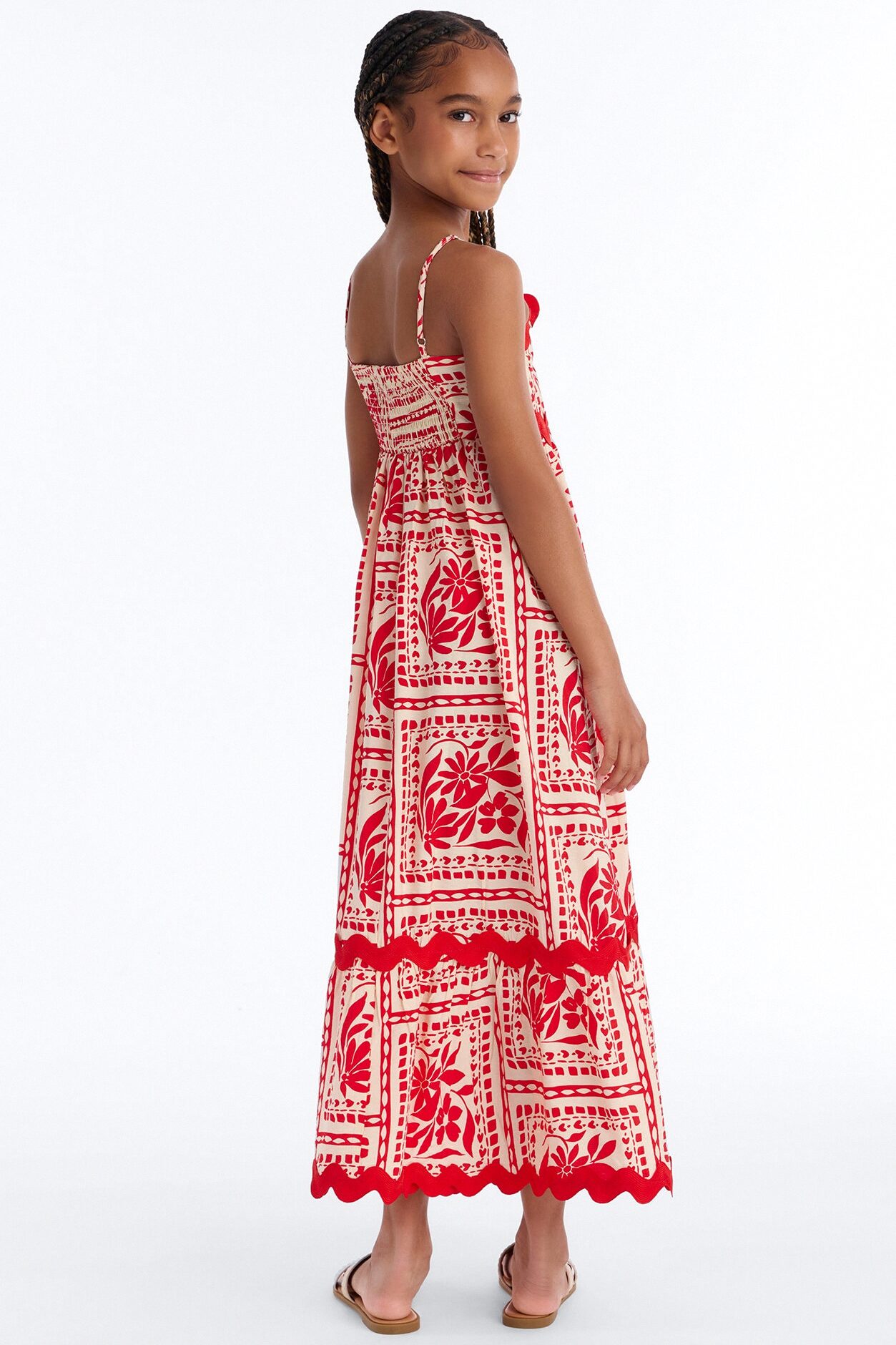 Mini Marissa Maxi Dress - Orange/combo