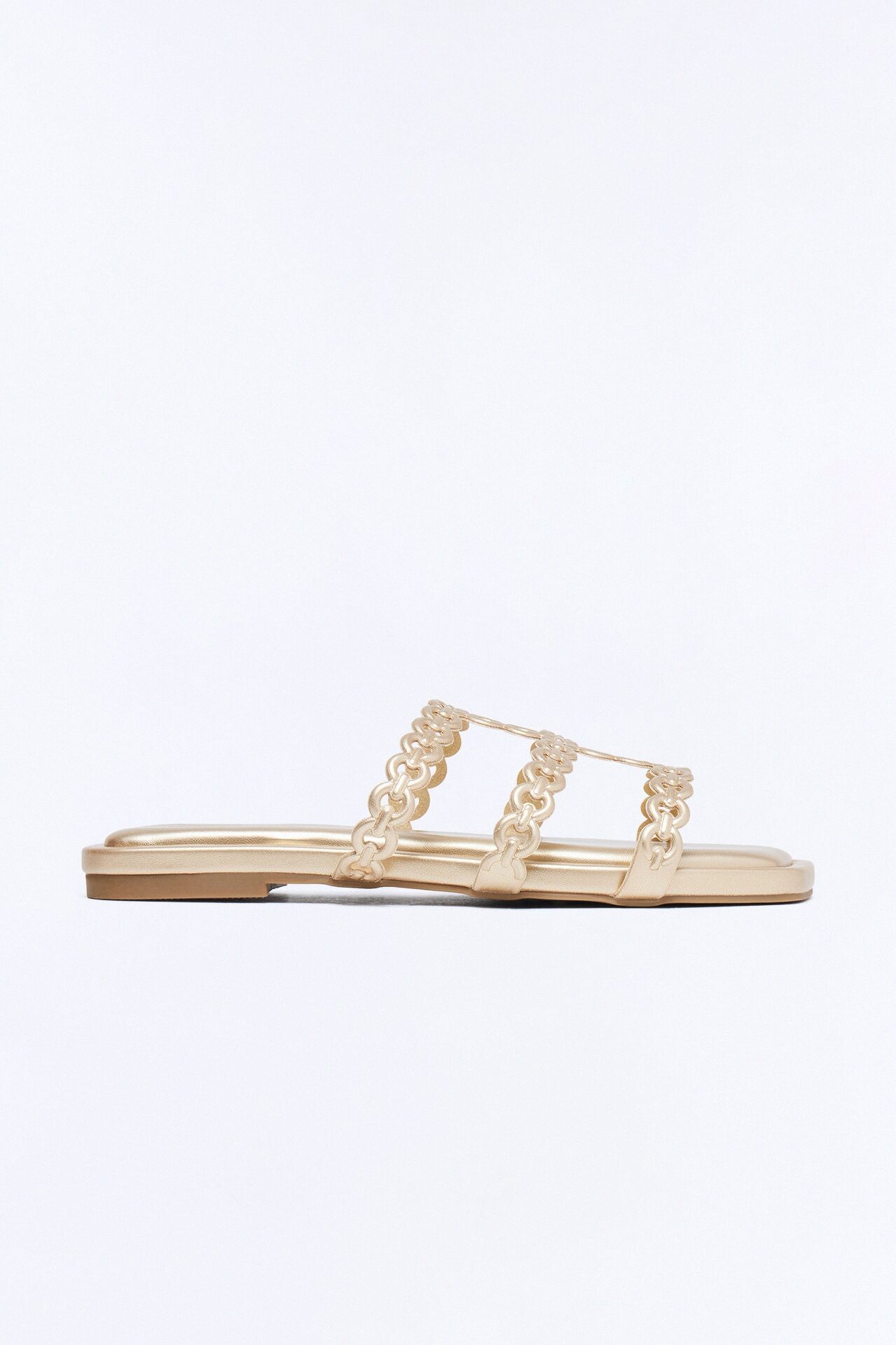 Kemper Chain Sandals - Gold