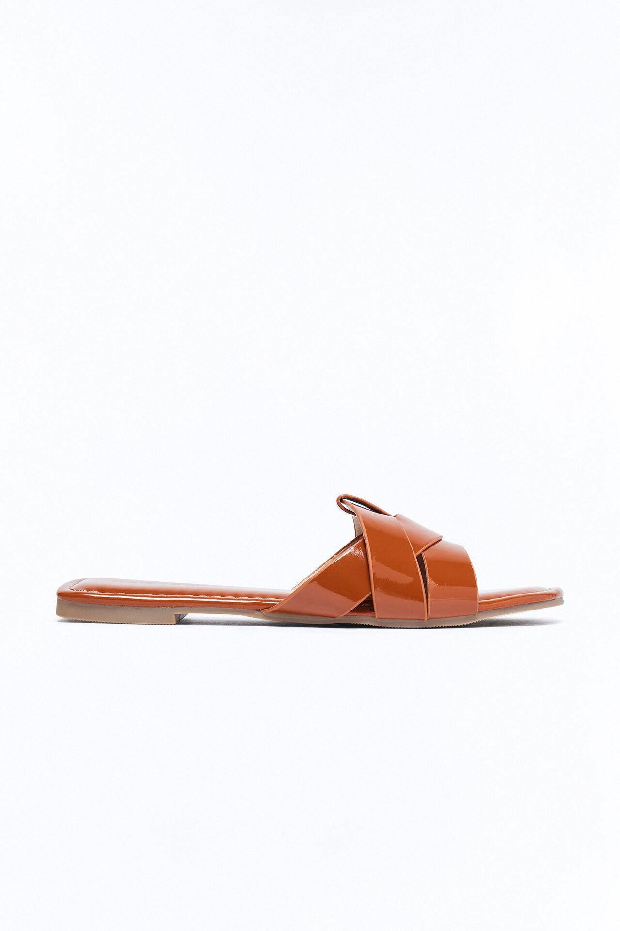 Antonia Slip On Sandals - Camel