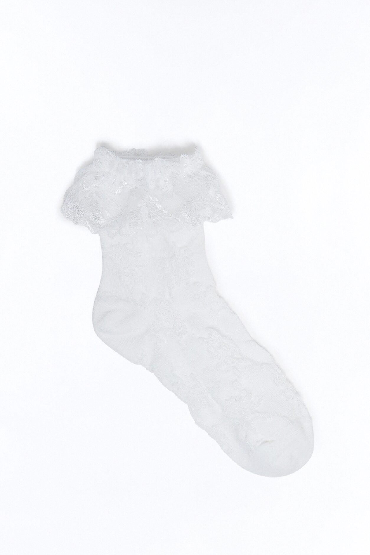 Mini Floral Dreams Socks - White