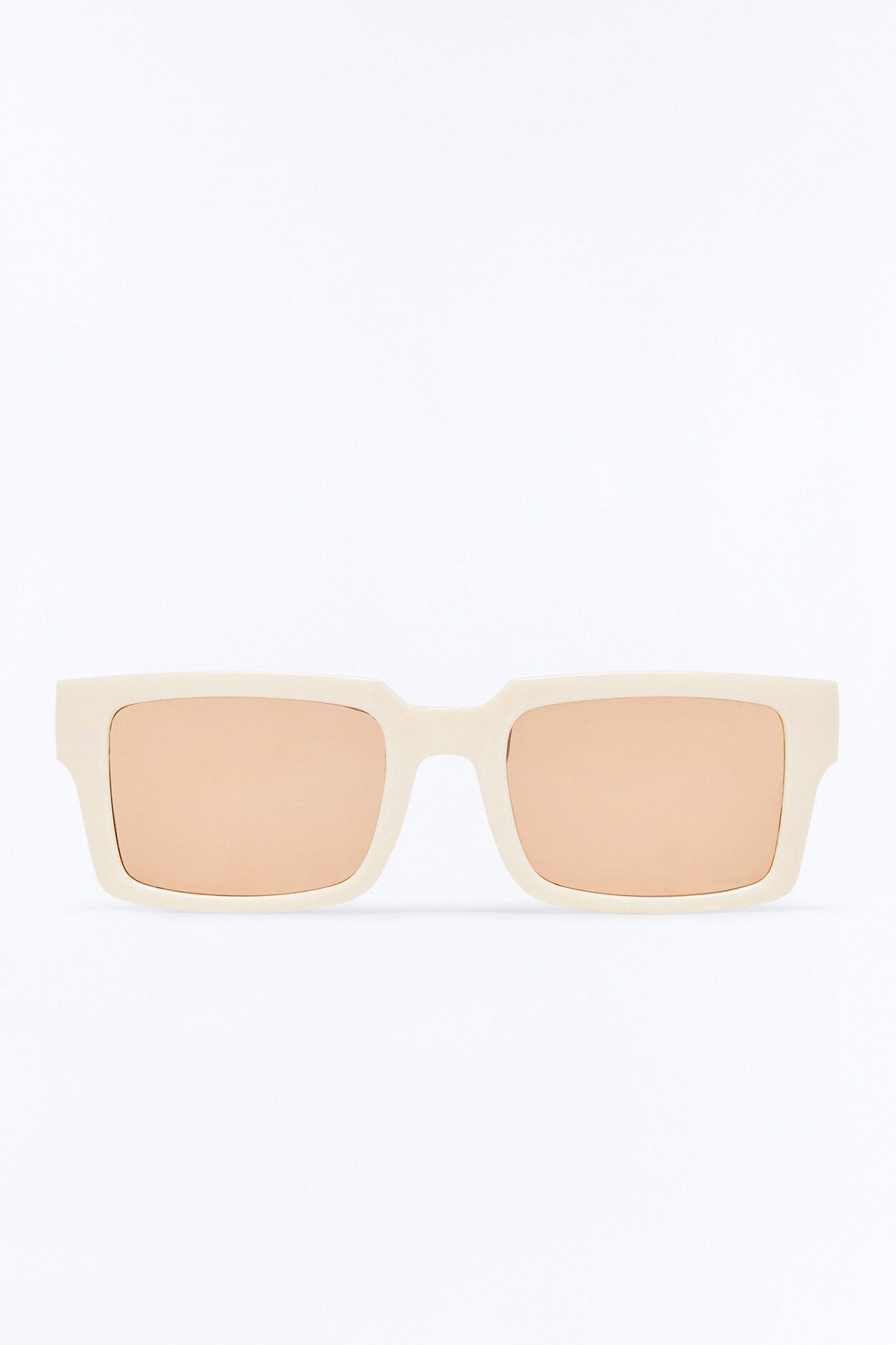 Same Day Different Girl Square Sunglasses - Ivory