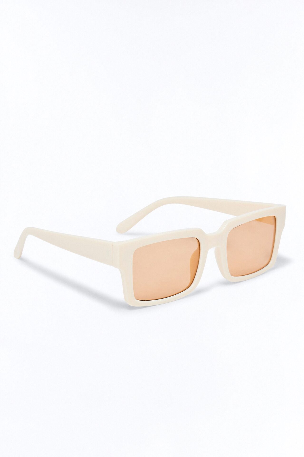 Same Day Different Girl Square Sunglasses - Ivory