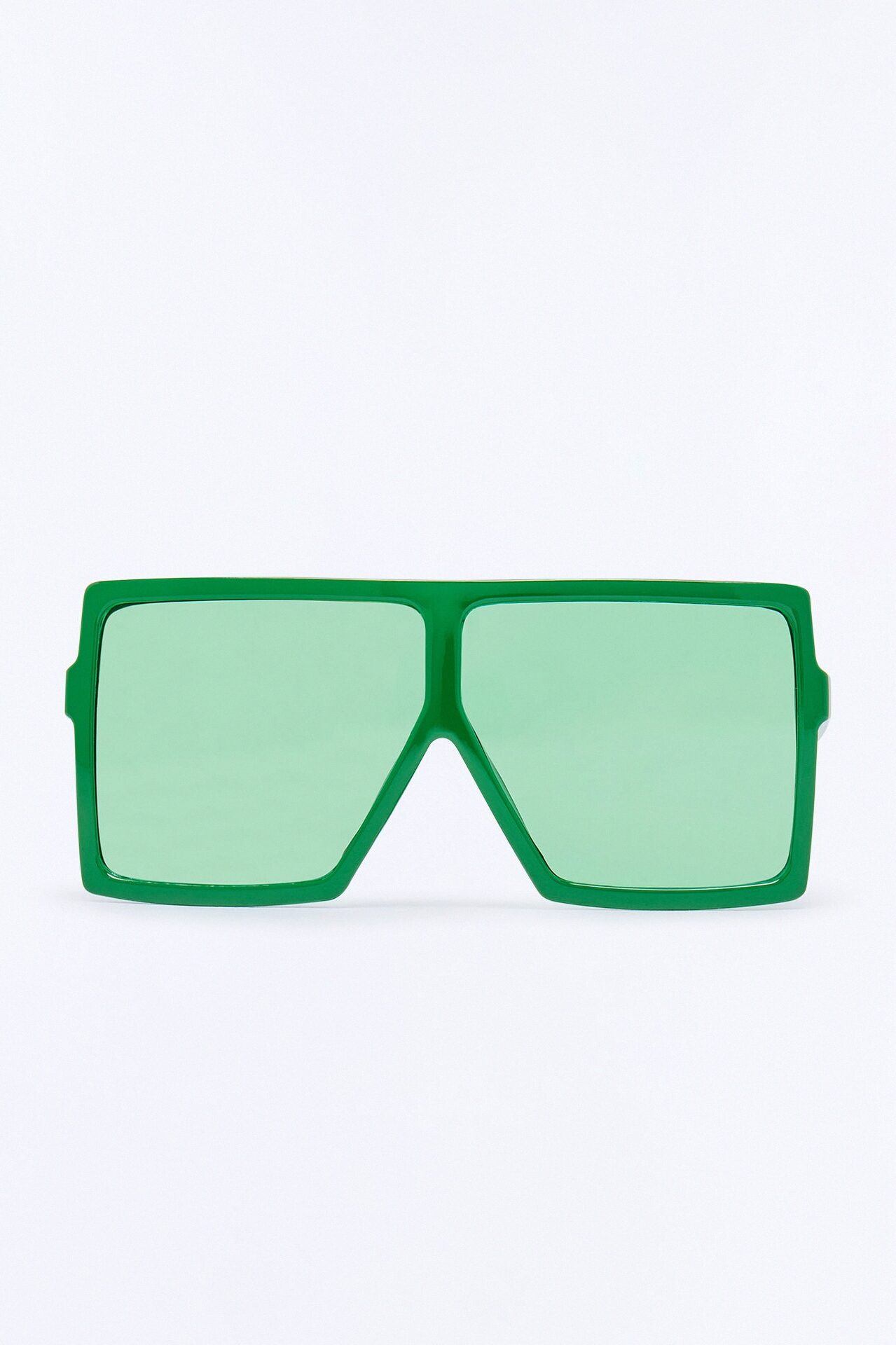 Be There Or Be Square Sunglasses - Green