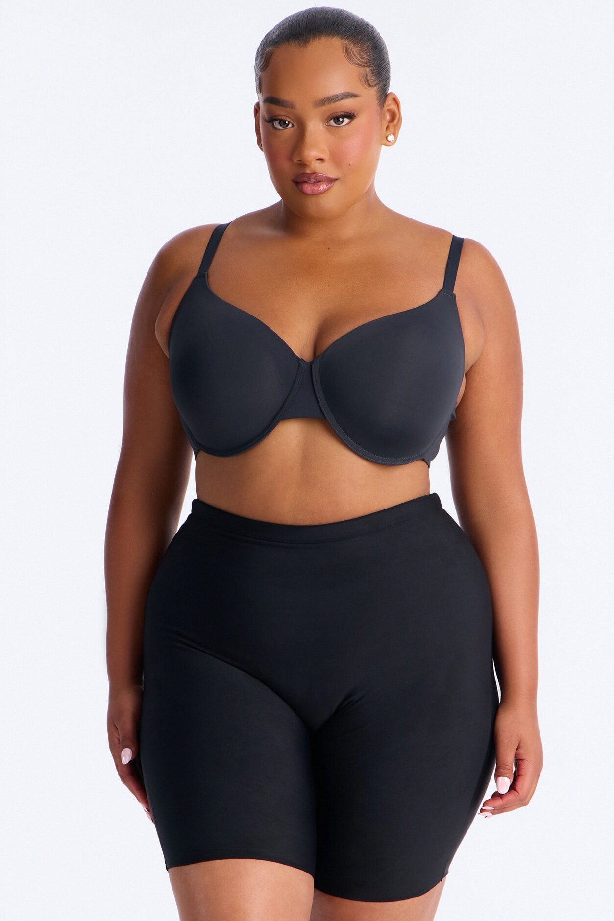 Itty Bitty Butt Enhanced Padded Short - Black