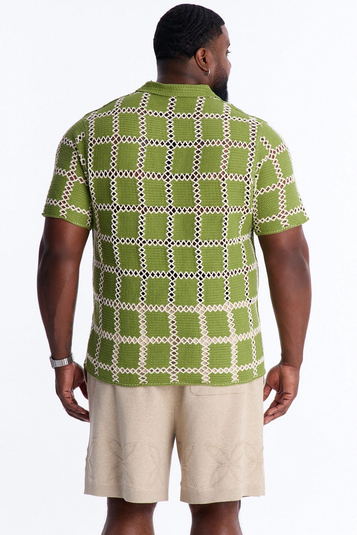 Open Field Crochet Johnny Polo - Olive