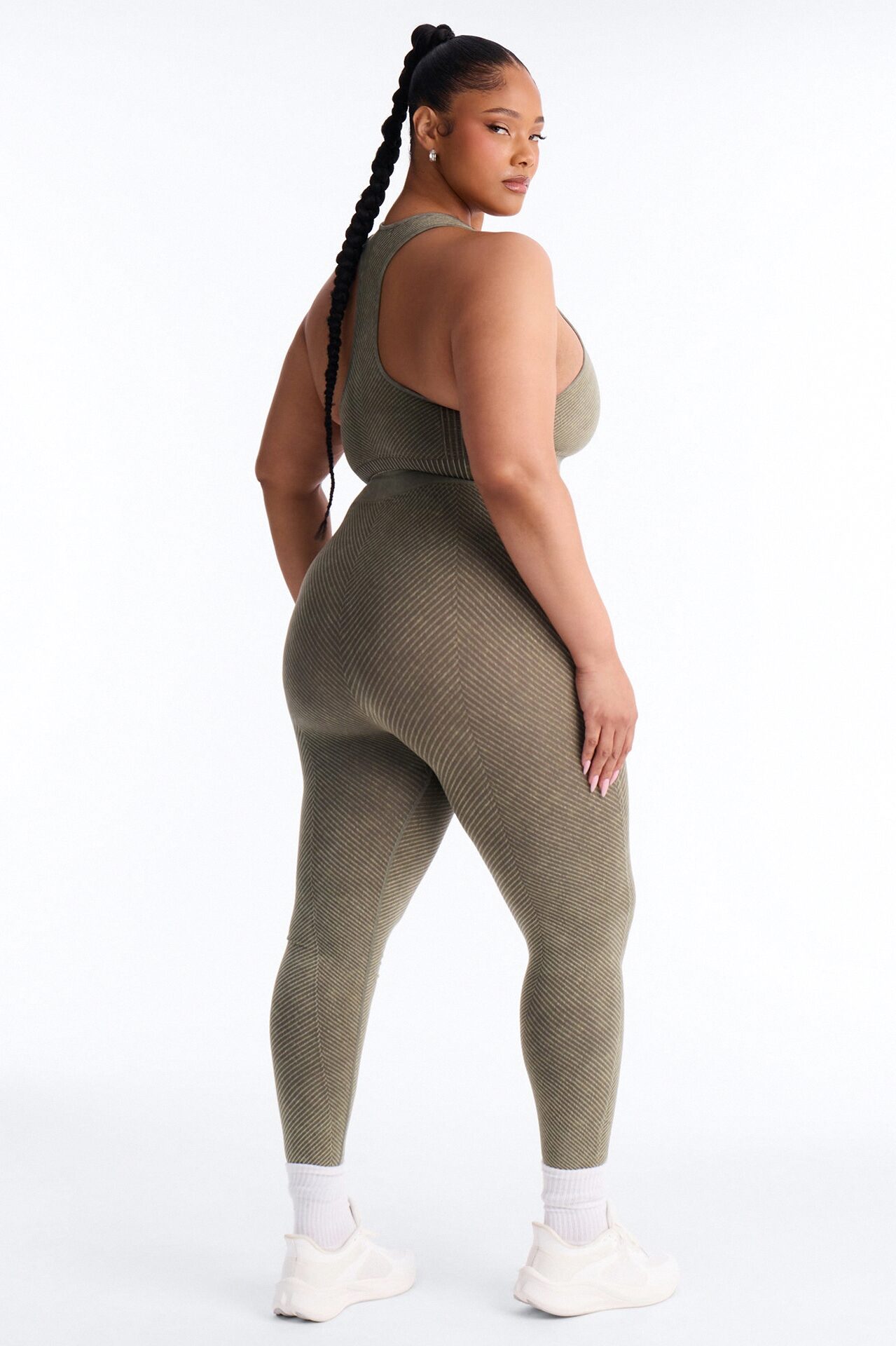 High Function Seamless Legging Set - Olive