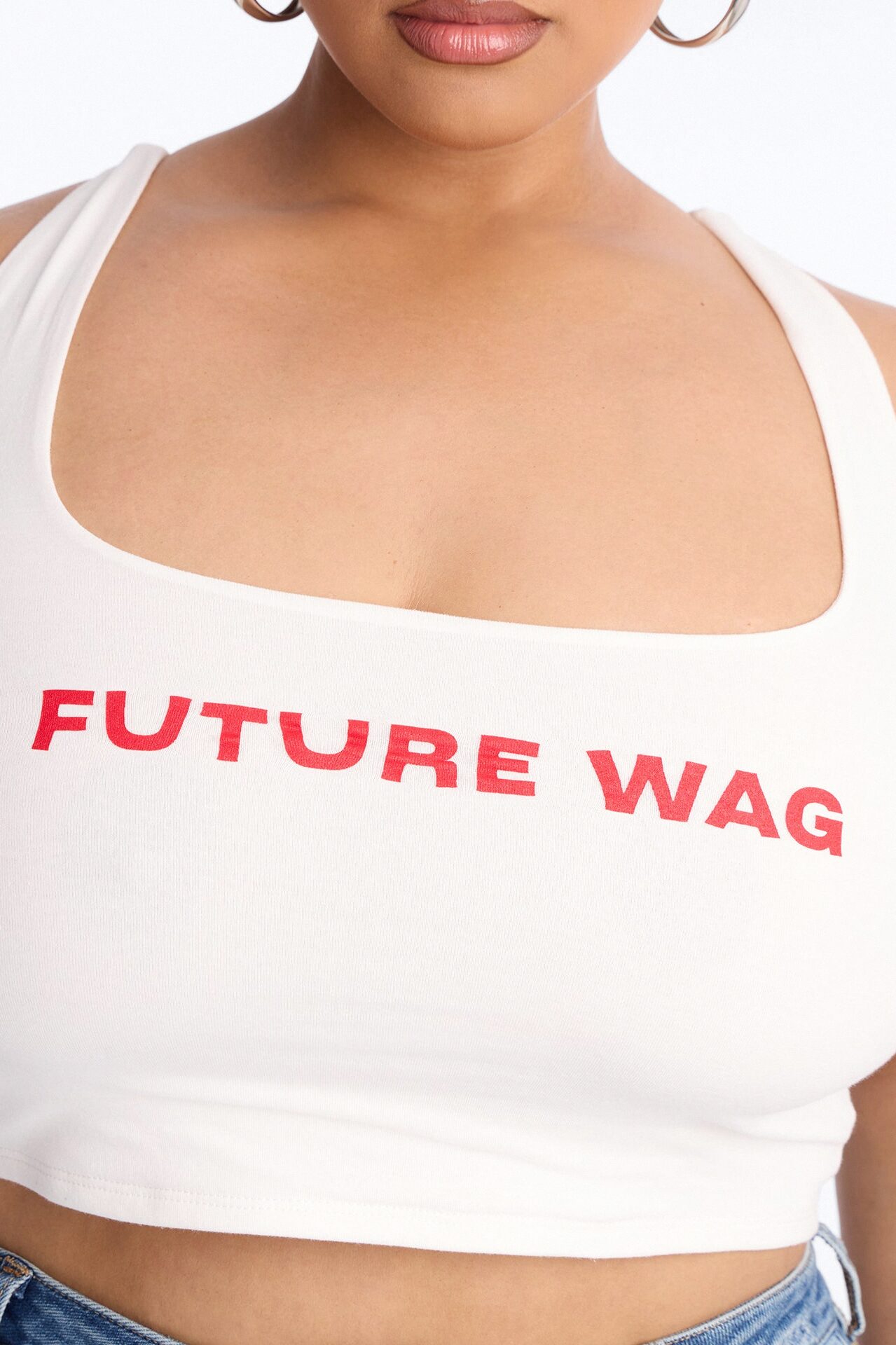 Future WAG Tank Top - White