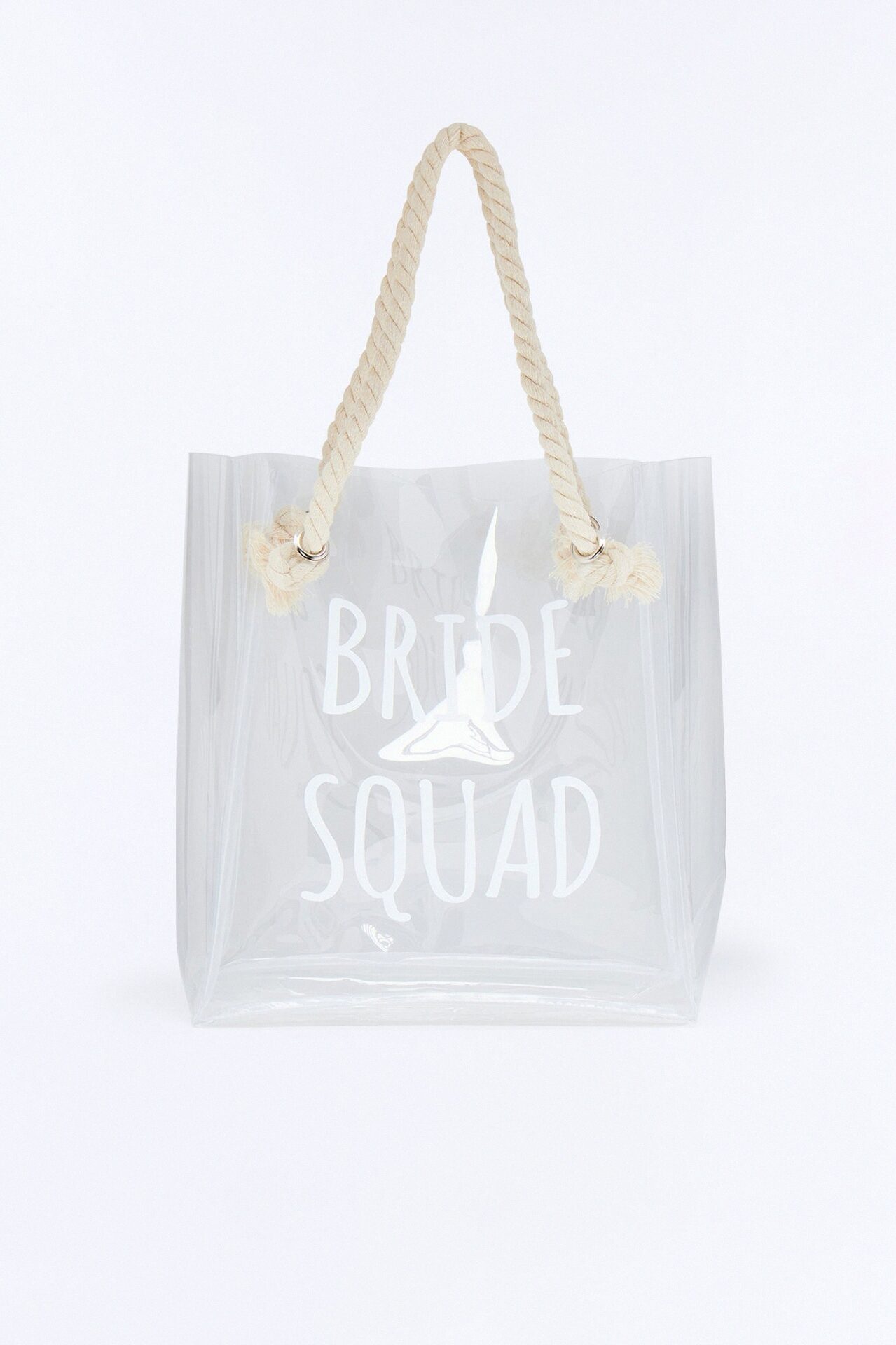 Bride Squad Clear Tote - Clear