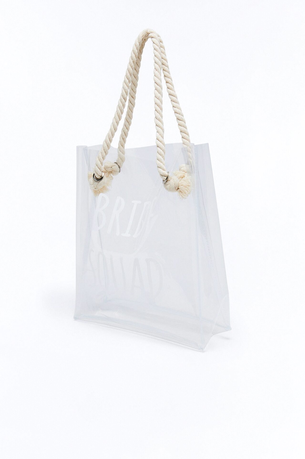 Bride Squad Clear Tote - Clear
