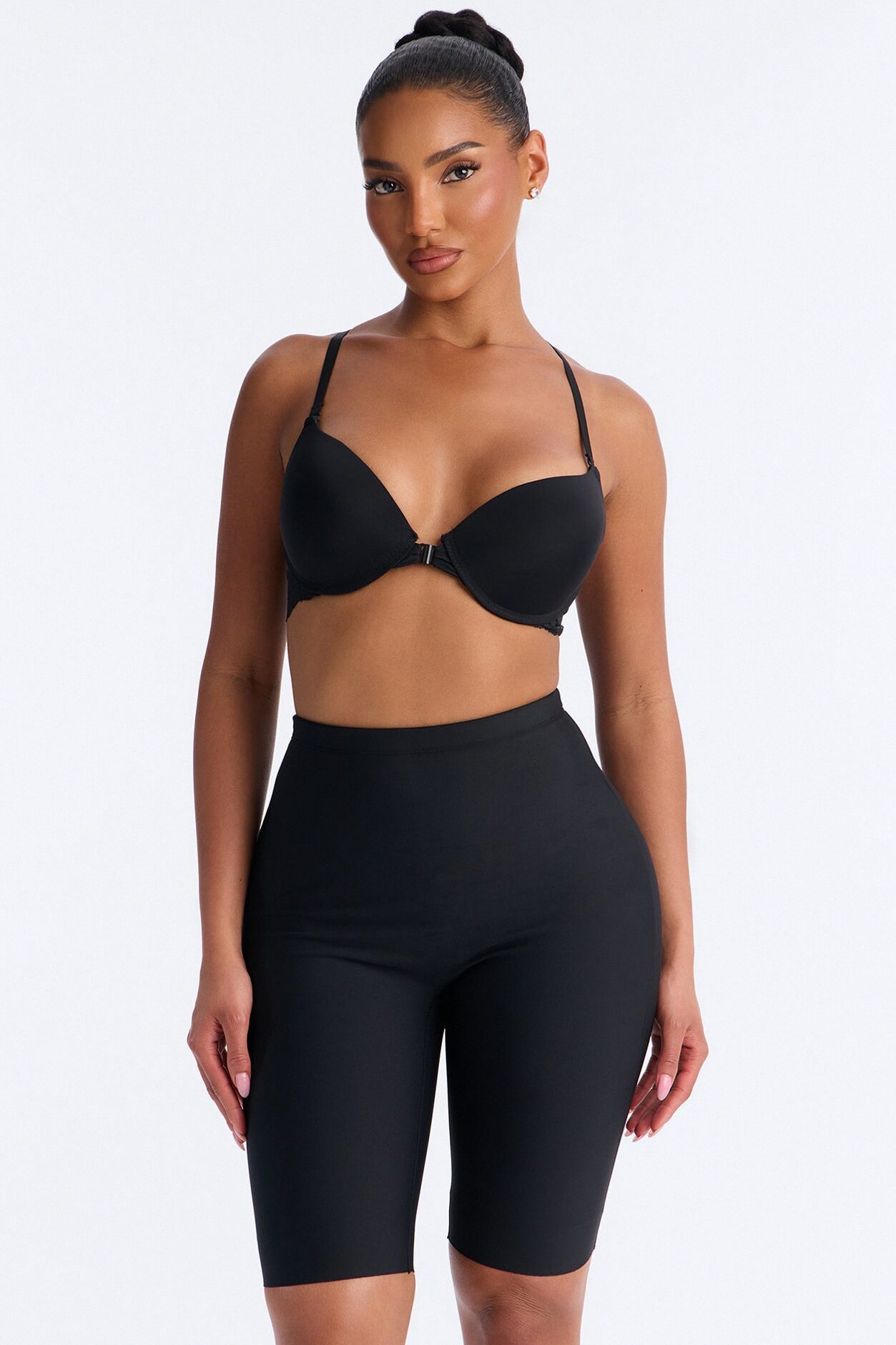 Itty Bitty Butt Enhanced Padded Short - Black