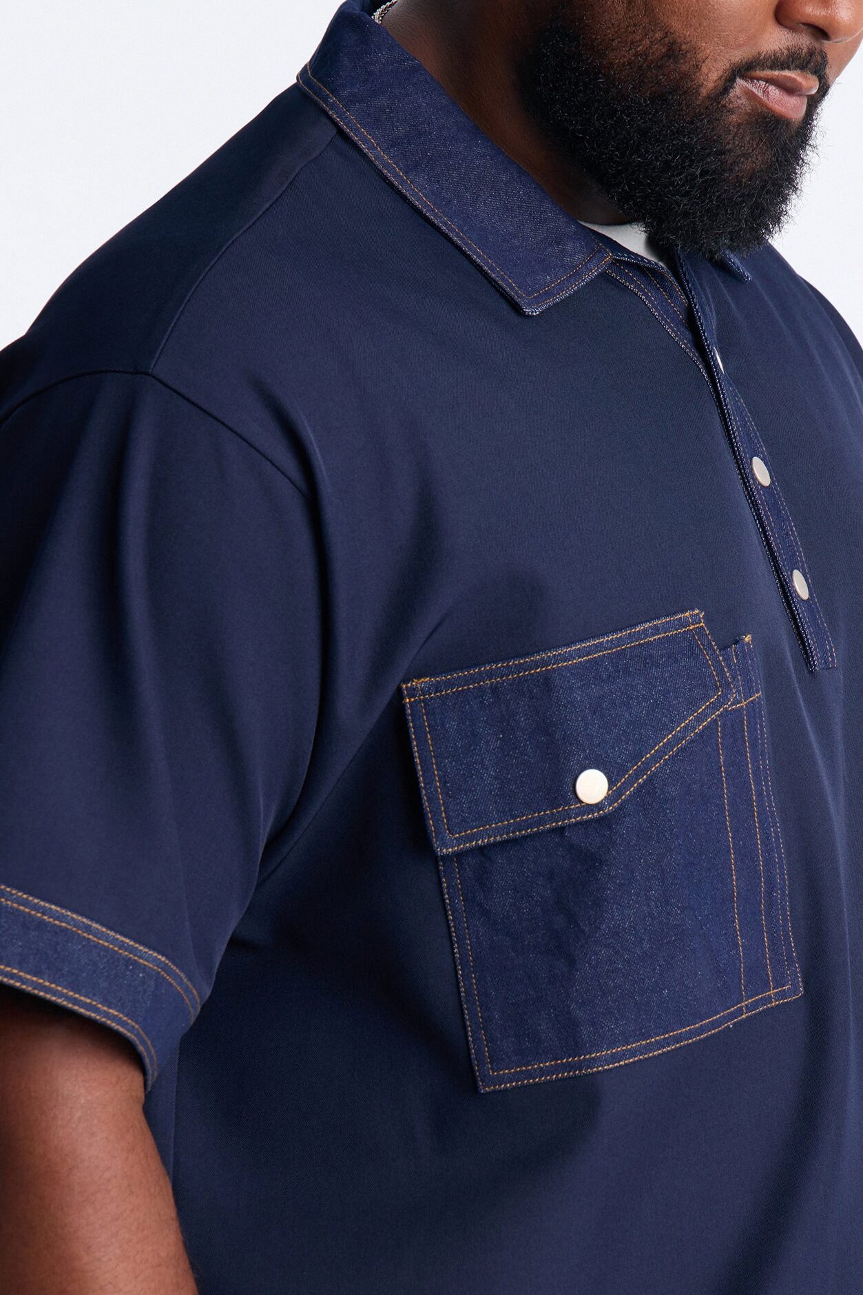 Blueprint Utility Polo - Indigo