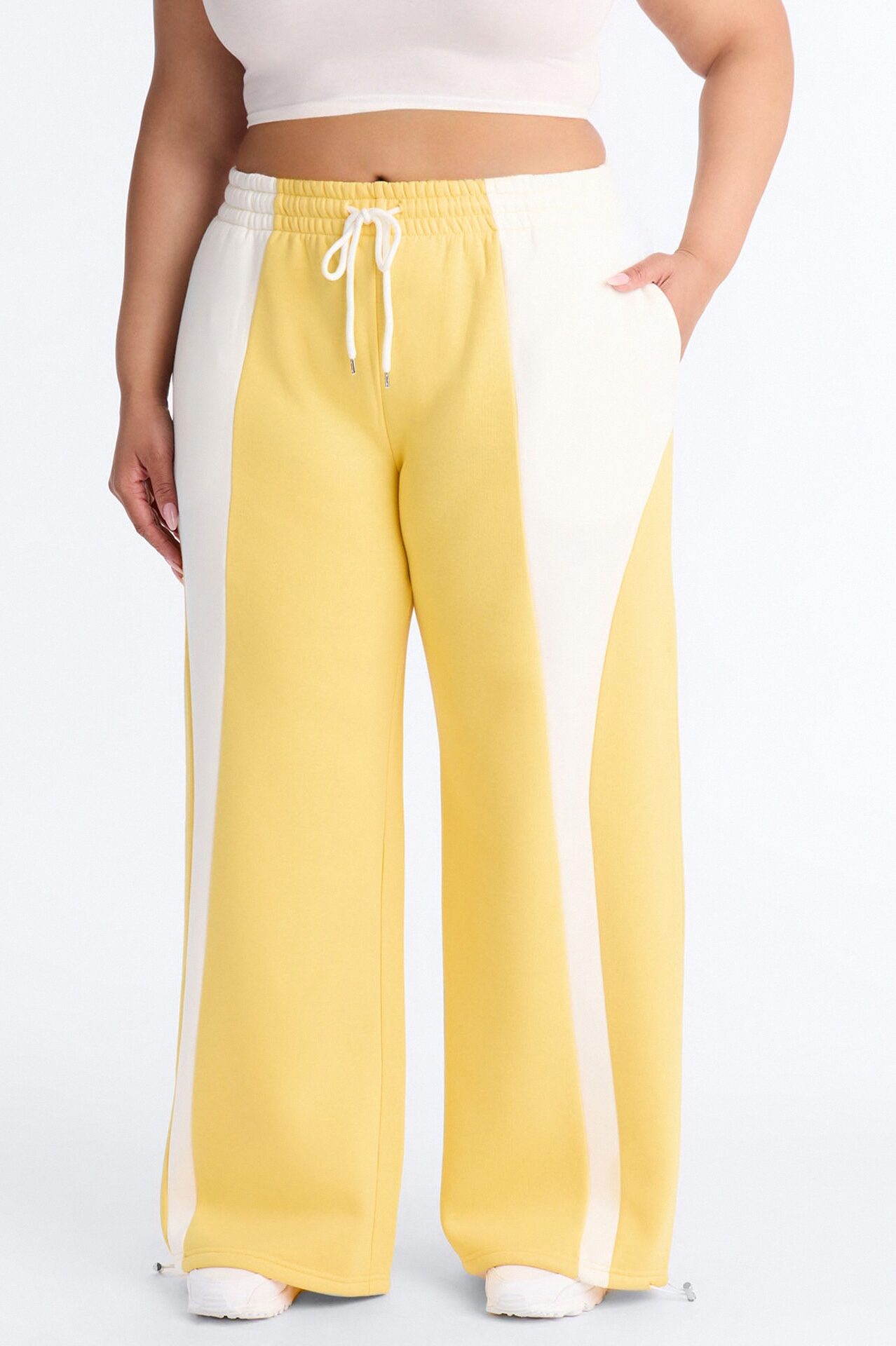 Comfort Coded Fleece Lounge Pant - Yellow