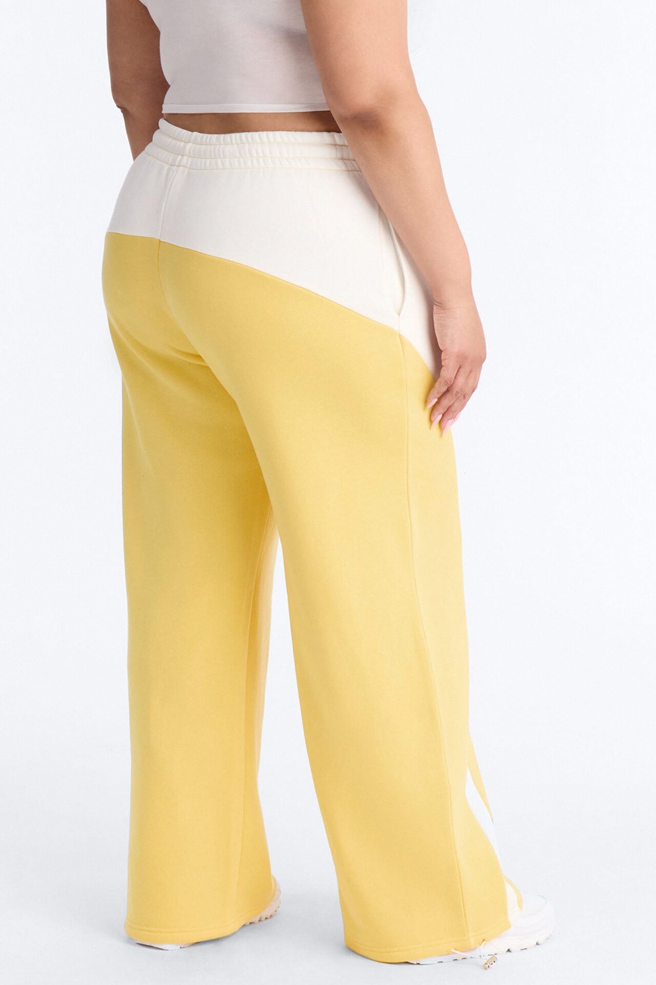 Comfort Coded Fleece Lounge Pant - Yellow